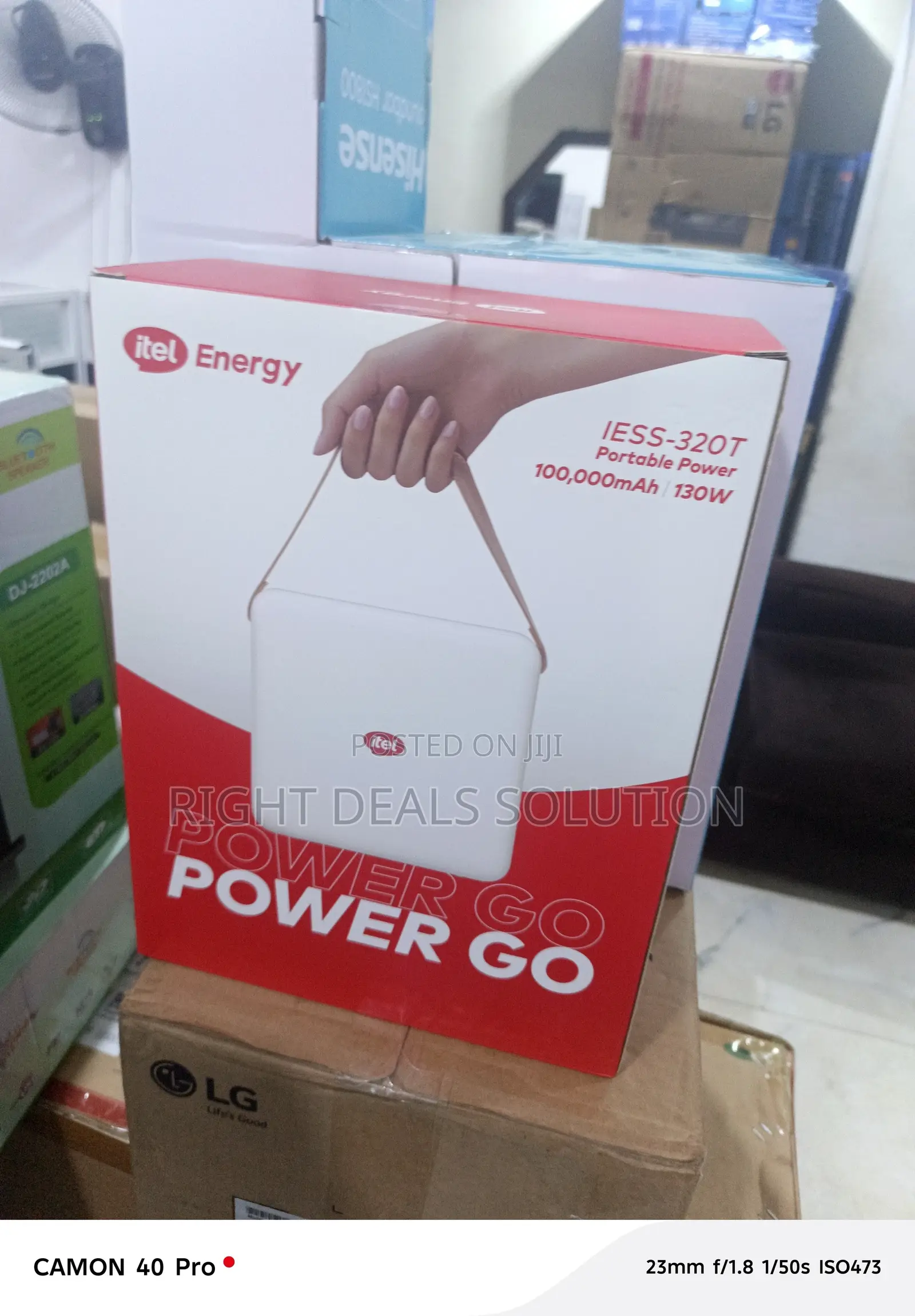 Stay Powered With the Itel Powergo 100,000mah