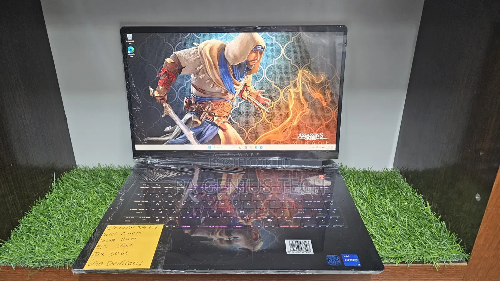 Laptop Dell Allenware M15 R5 16GB Intel Core i7 SSD 512GB
