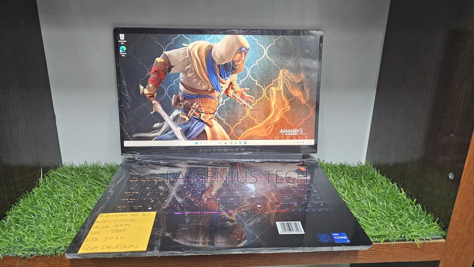 Laptop Dell Allenware M15 R5 16GB Intel Core i7 SSD 512GB