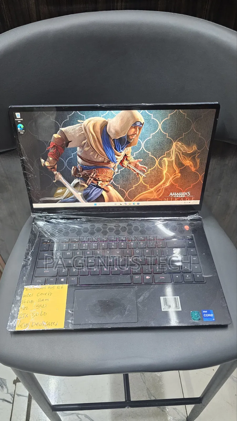 Laptop Dell Allenware M15 R5 16GB Intel Core i7 SSD 512GB