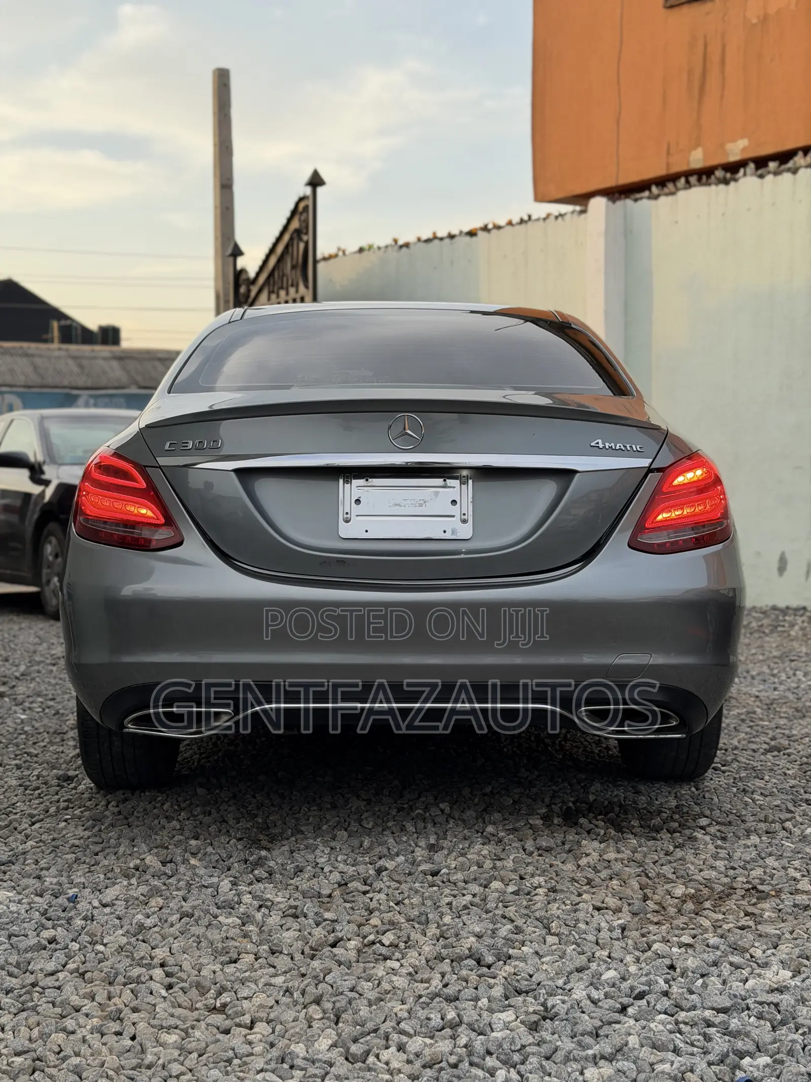 Mercedes-Benz C300 Sport 4dr AWD 4Matic Sedan (2.0L 4cyl 7A) 2015 Gray