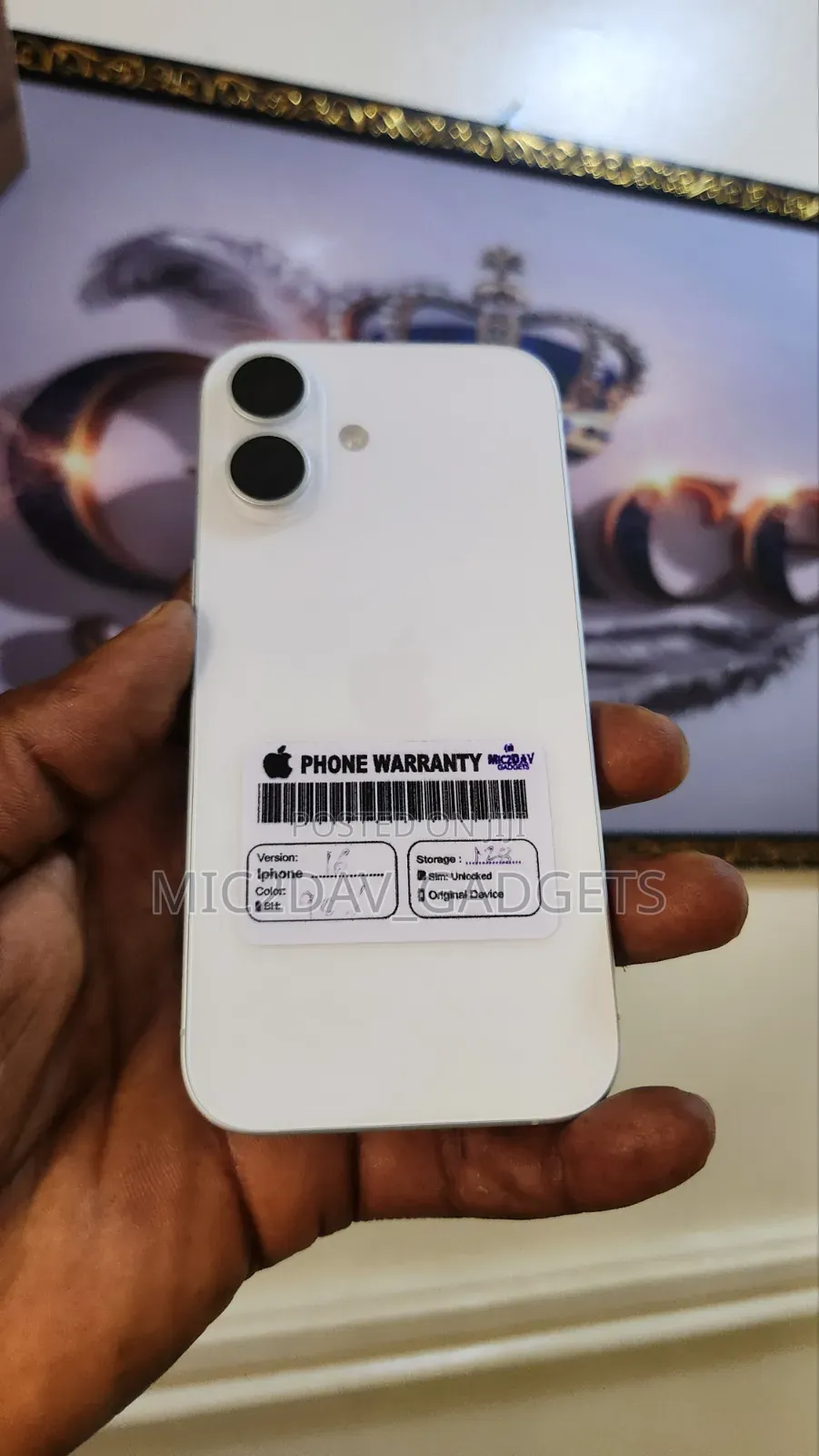 Apple iPhone 16 128 GB White