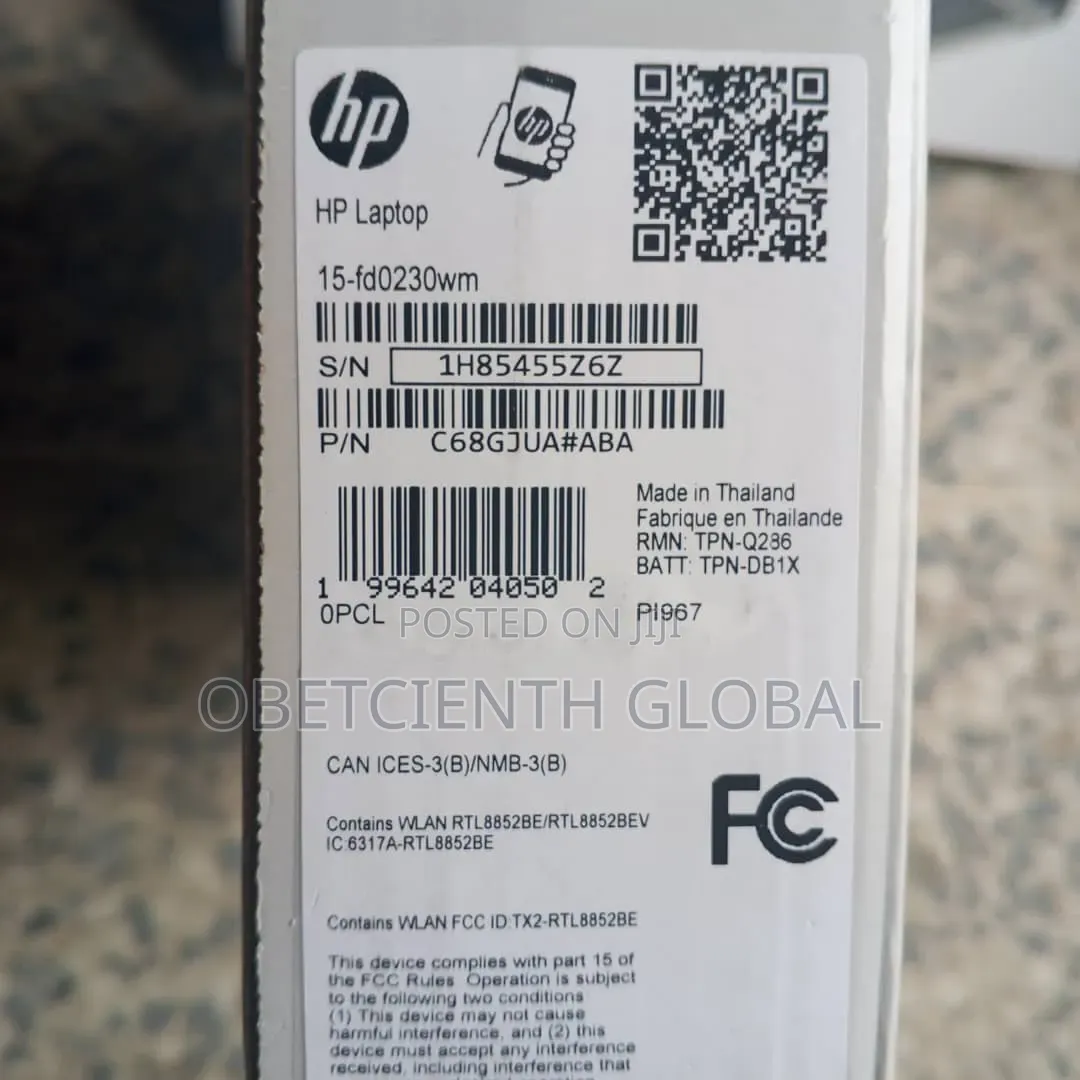 New Laptop HP 15 16GB Intel Core i3 SSD 256GB