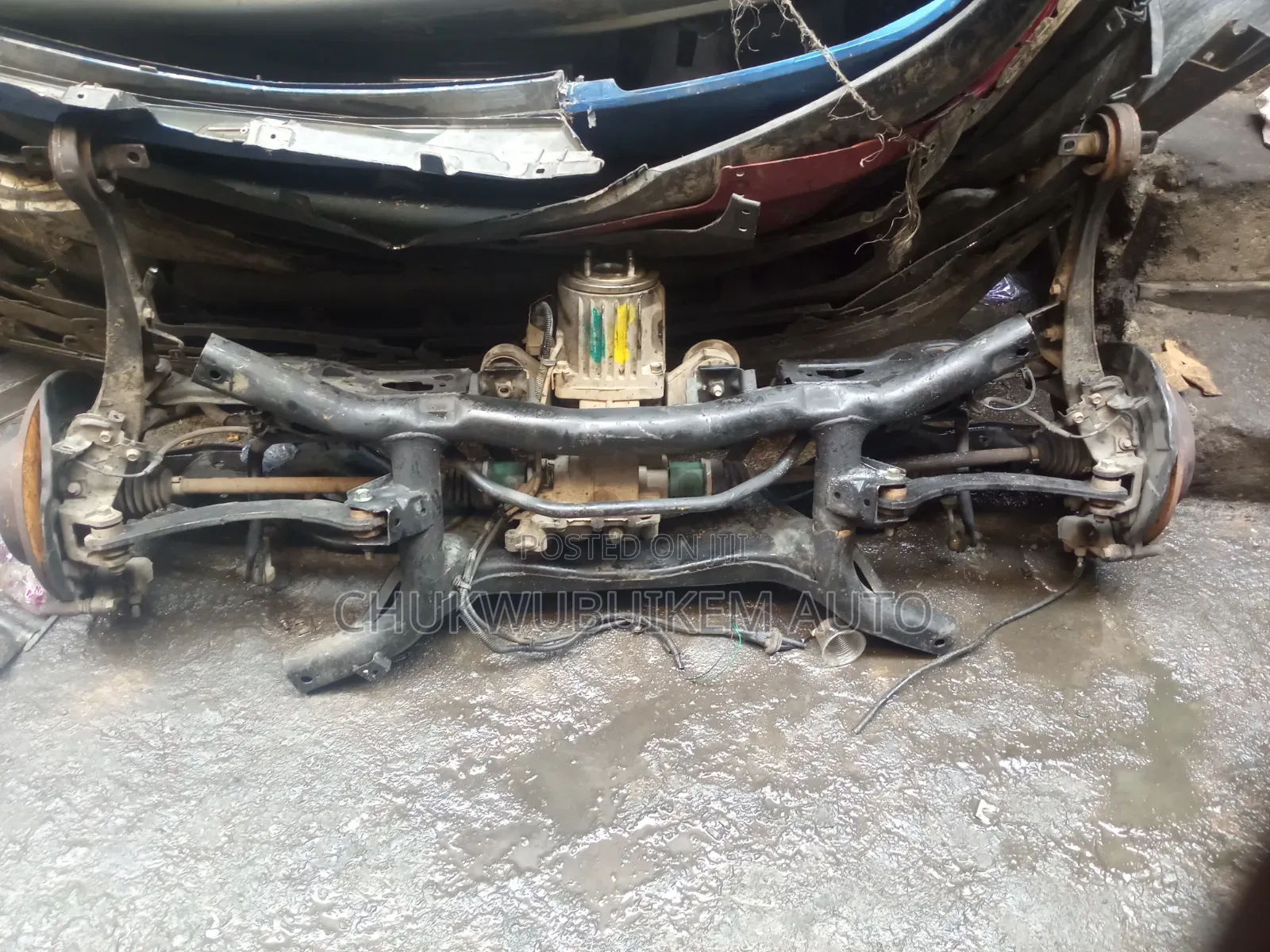 Complete Back Beam for Mitsubishi Outlander 2010