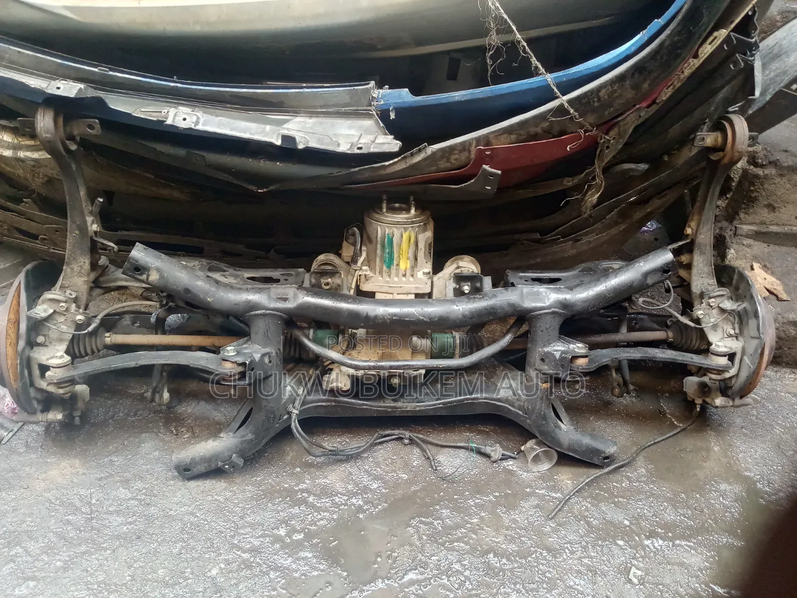 Complete Back Beam for Mitsubishi Outlander 2010