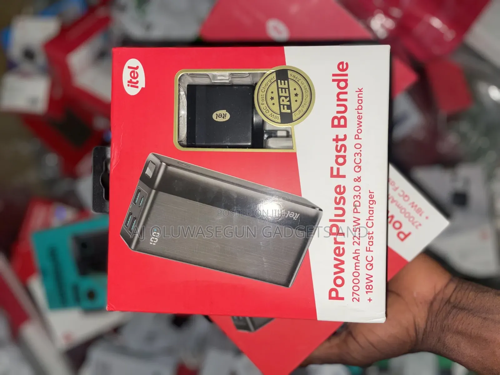 Itel 270000mah 22.5w Power Bank