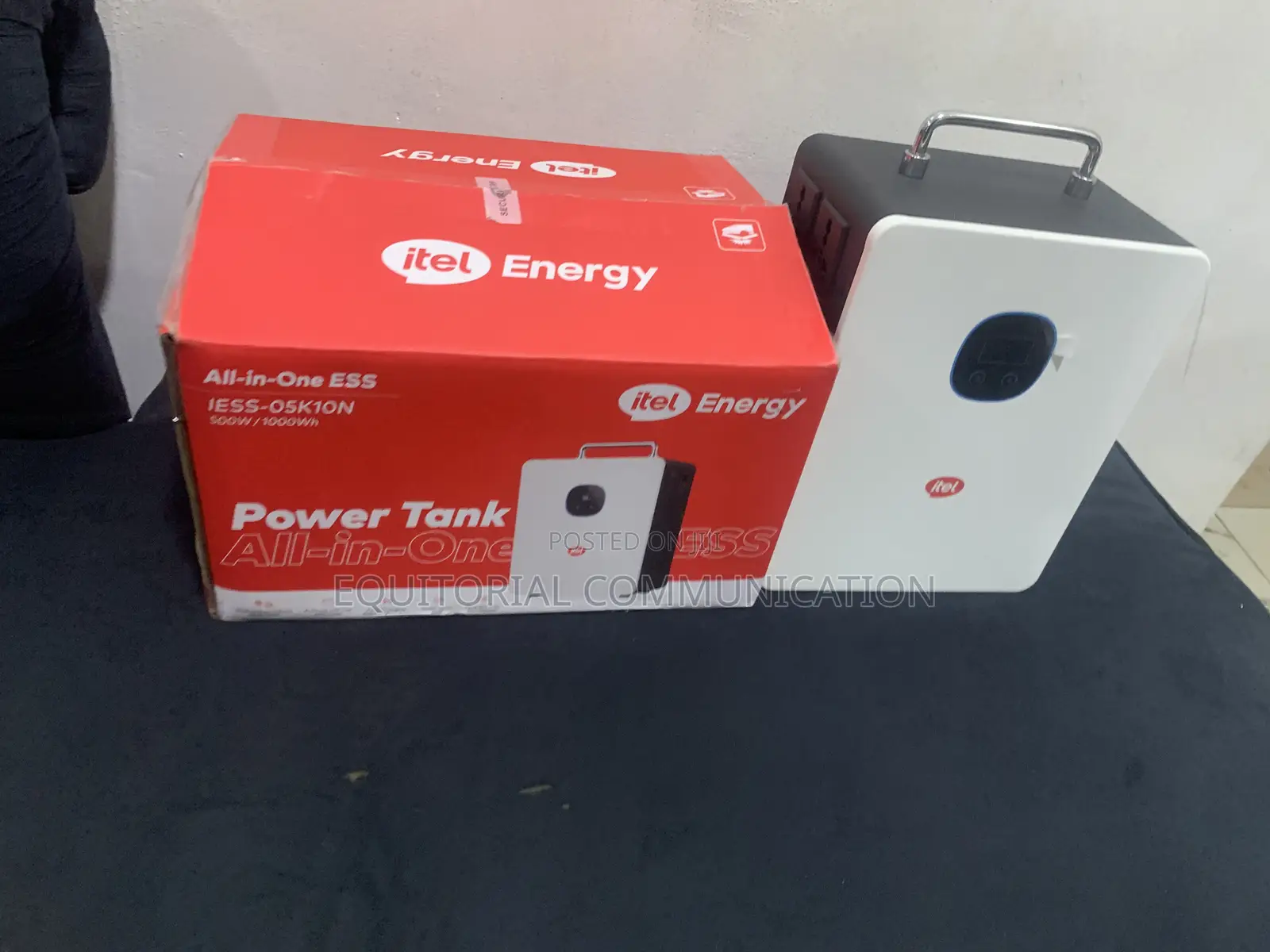 Itel Iess-05k10n Portable Solar Inverter With Long Battery Lifespan An