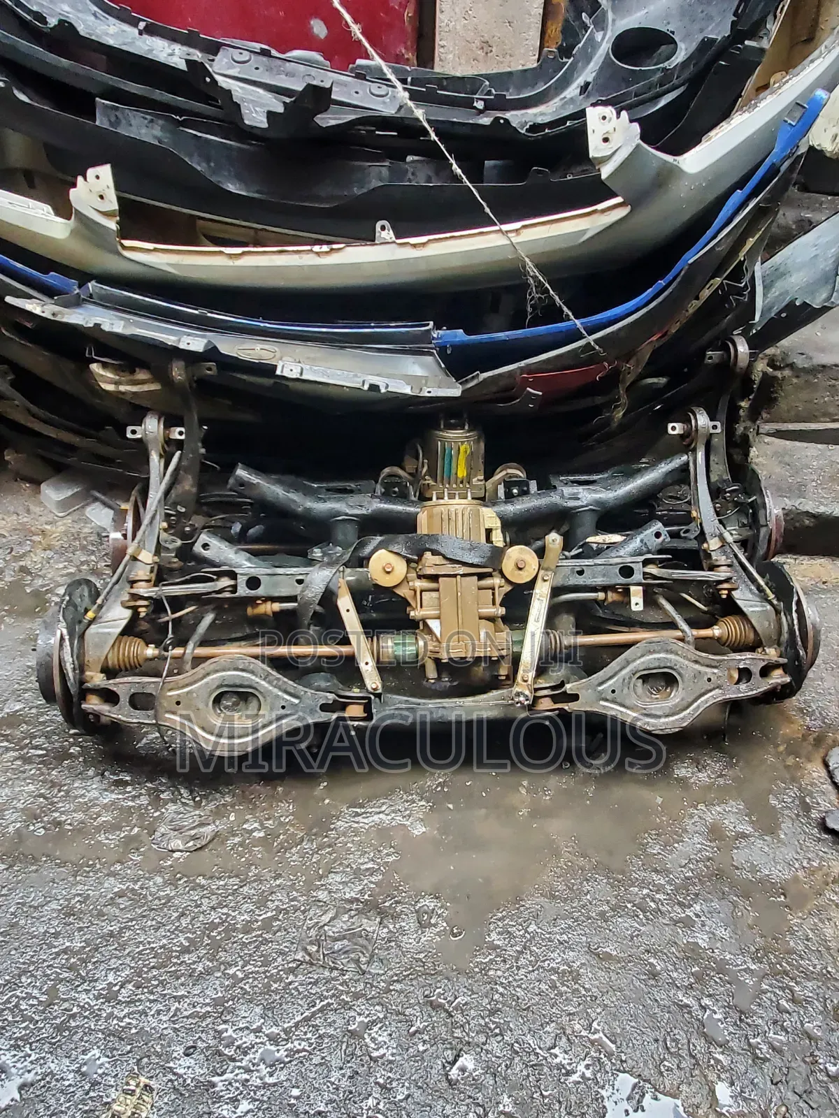 Complete Back Beam Mitsubishi Outlander 2010,2012 Model