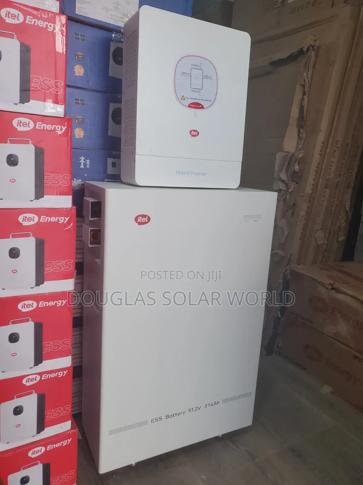 Itel Energy 6kw/16kwh All-in-One Solar System (Solar Solution)