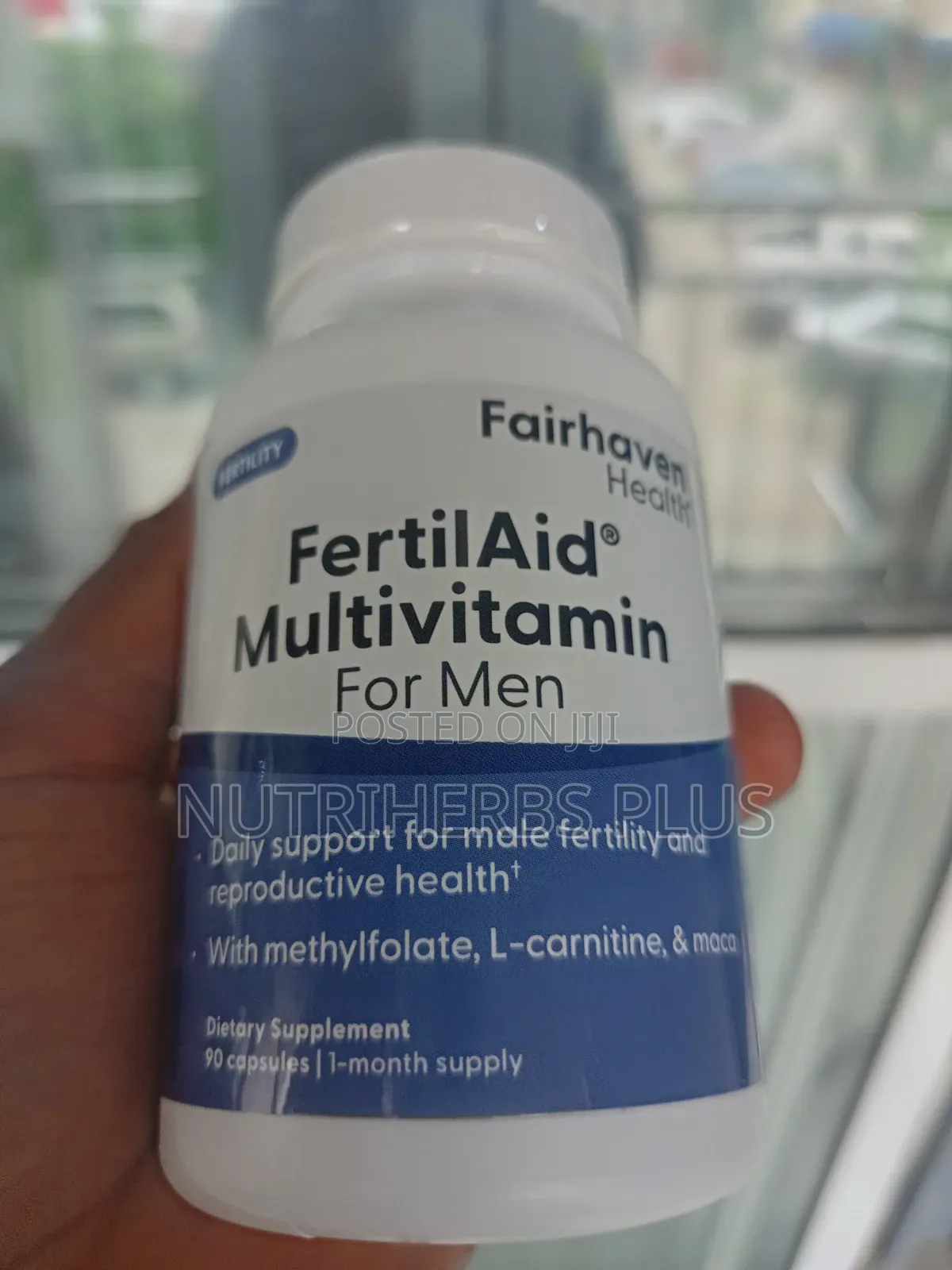 Fairhaven Health Fertilaid Multivitamin Capsules:Fertility Aid for Men