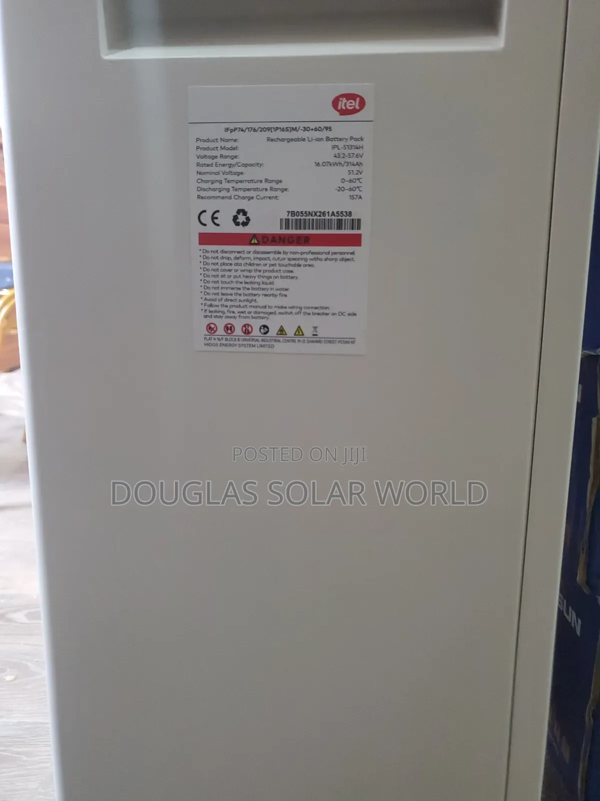 Itel Energy 6kw/16kwh All-in-One Solar System (Solar Solution)