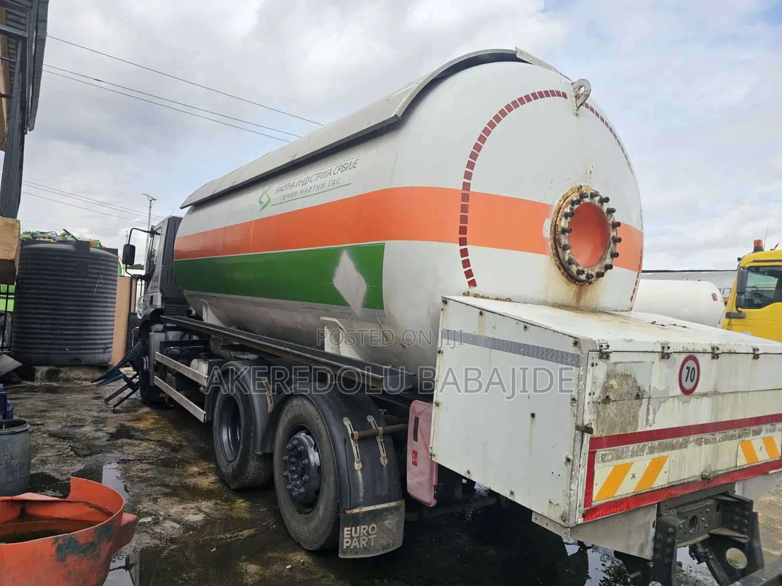 Gas Truck 14.6ton Tokunbo