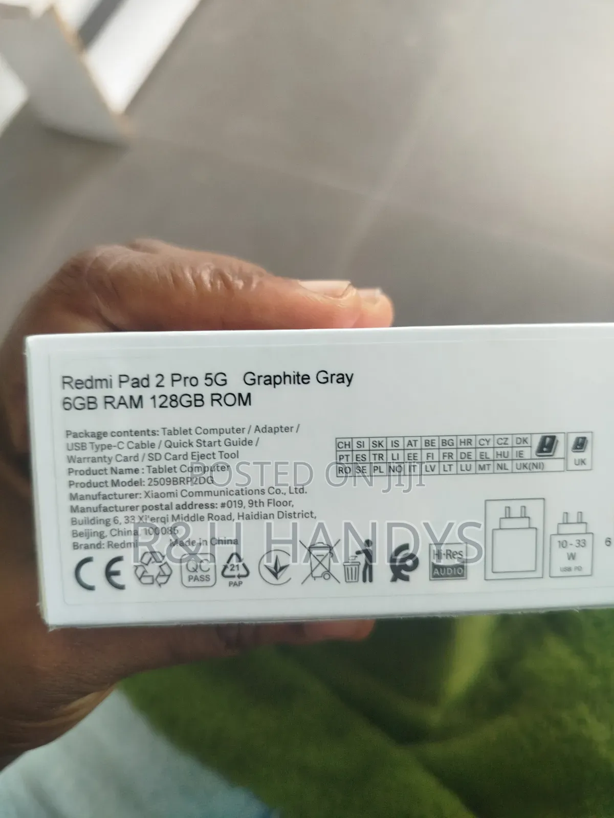 New Xiaomi Redmi Pad 2 Pro 128 GB Gray