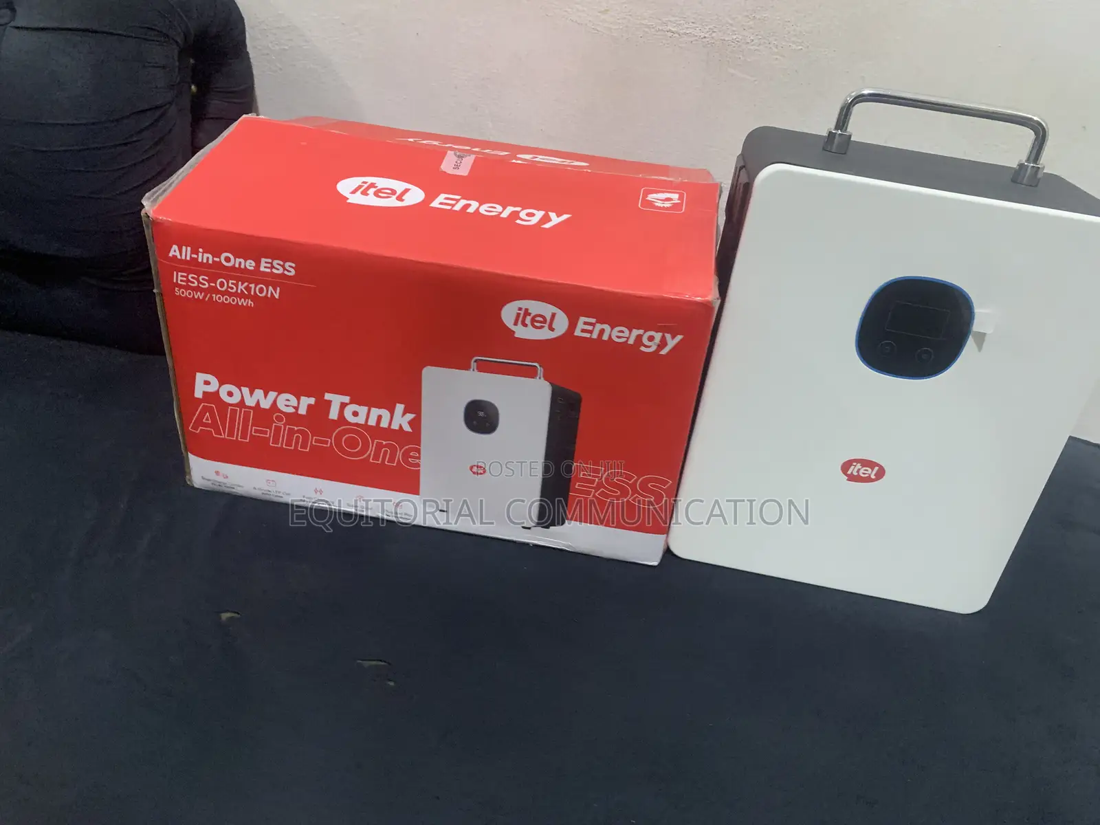 Itel Iess-05k10n Solar Backup Generator With Fast Charging and Long Ru