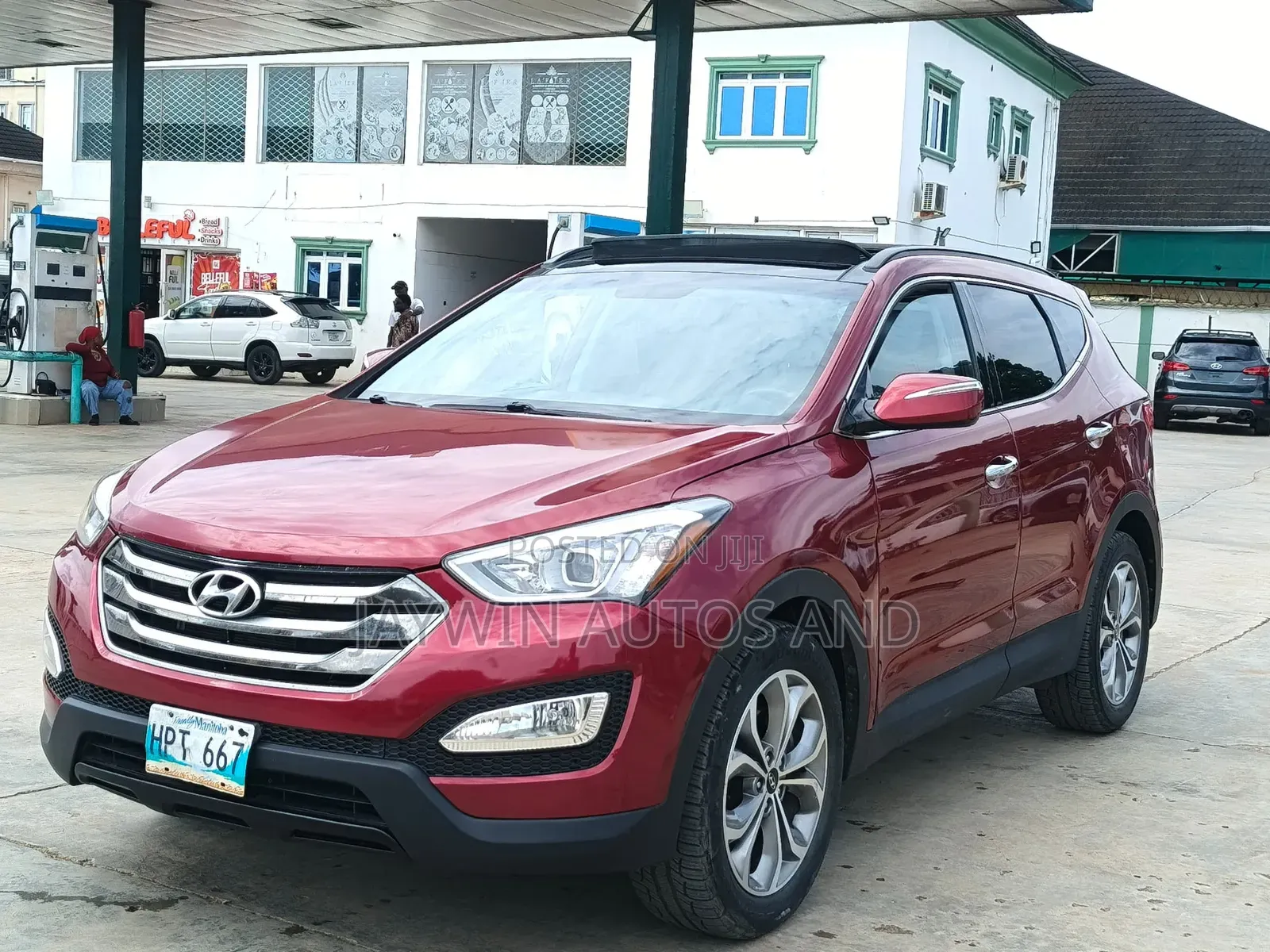 Hyundai Santa Fe 2014 Burgundy