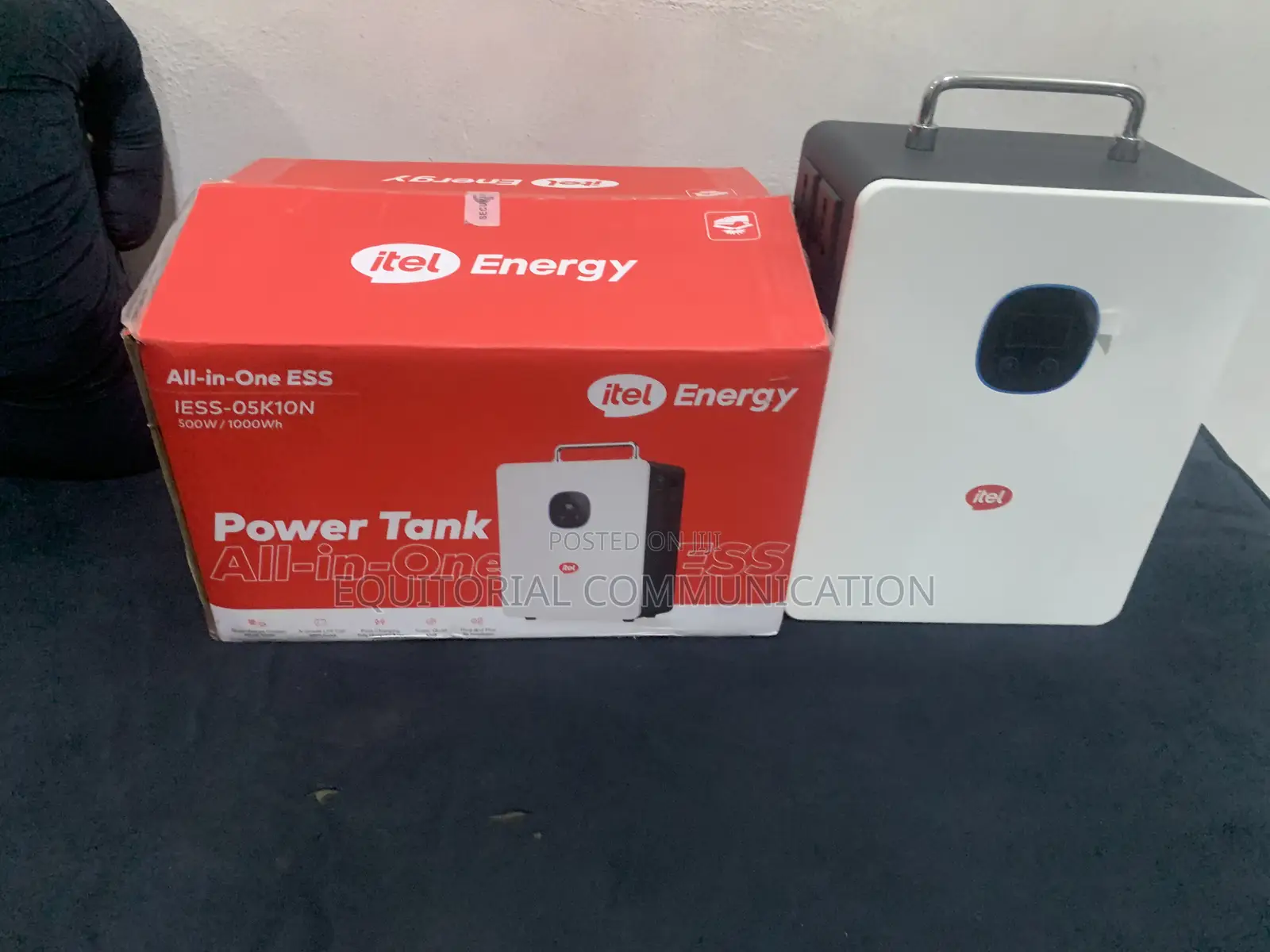 Itel Powertank 1000wh Backup Power System for Homes, Offices, and Shop