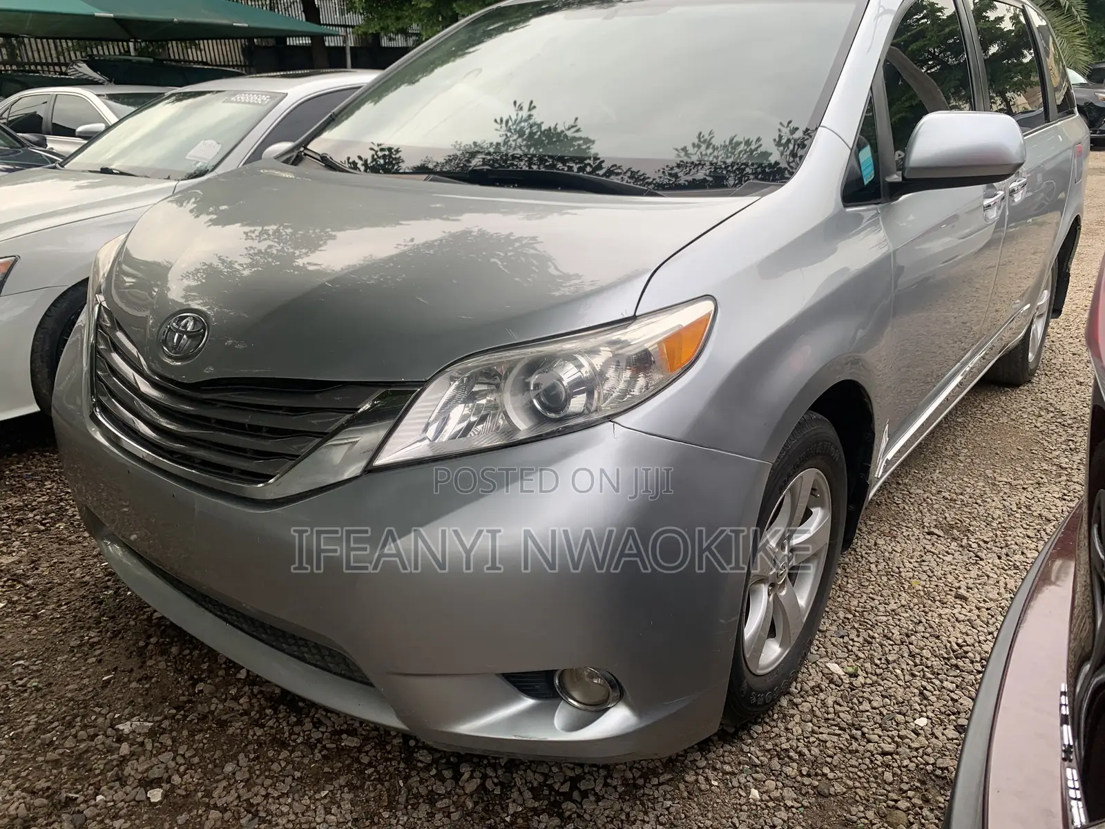 Toyota Sienna XLE 7 Passenger 2012 Gray