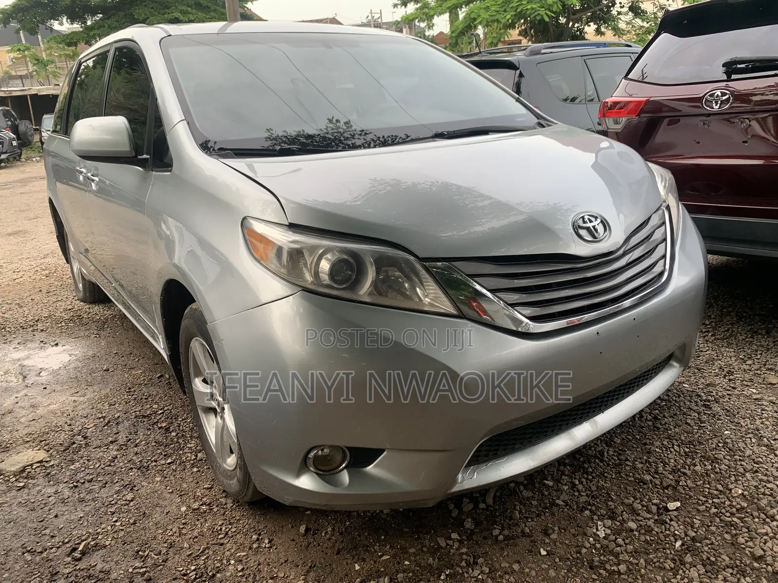 Toyota Sienna XLE 7 Passenger 2012 Gray