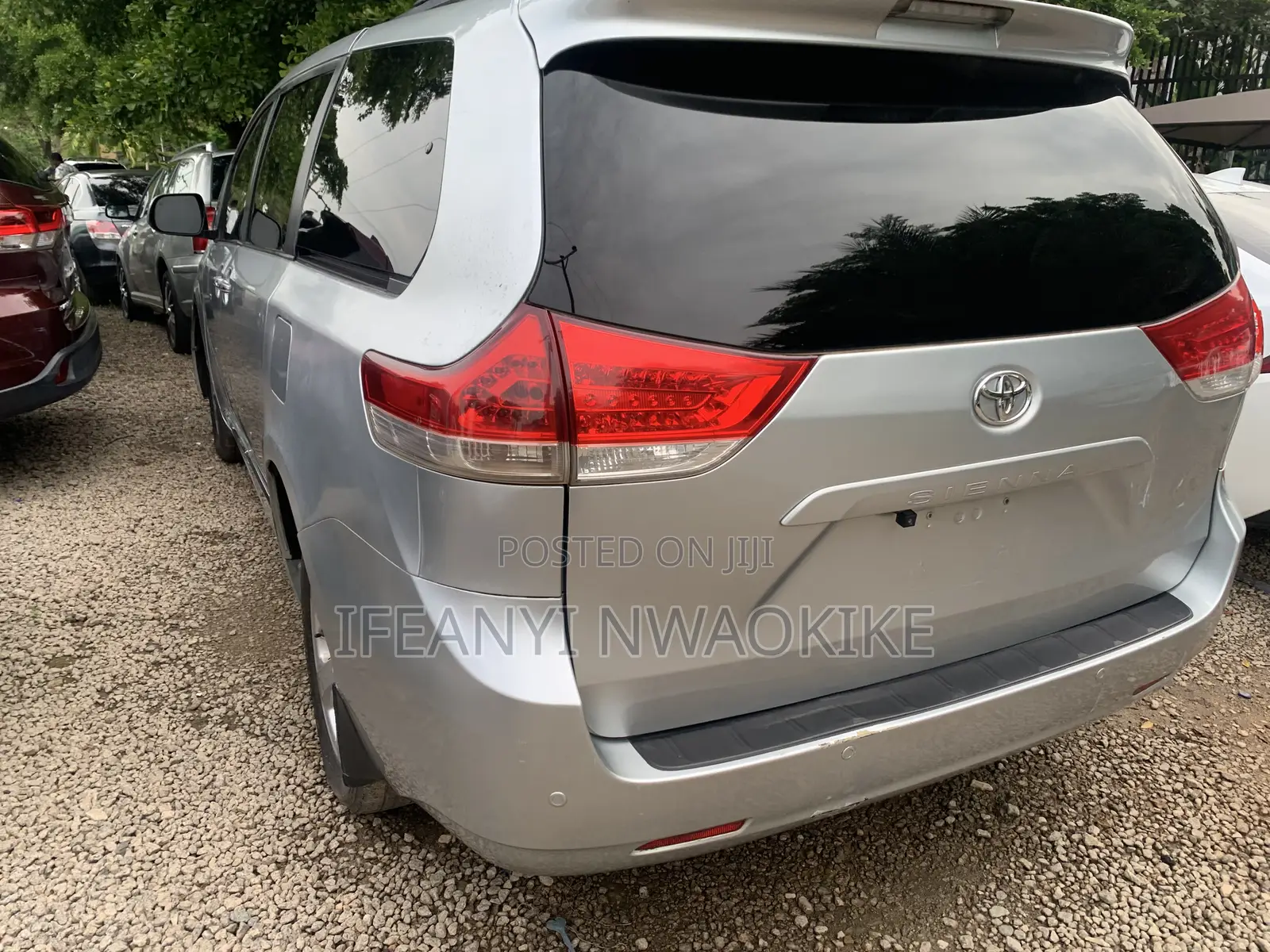 Toyota Sienna XLE 7 Passenger 2012 Gray