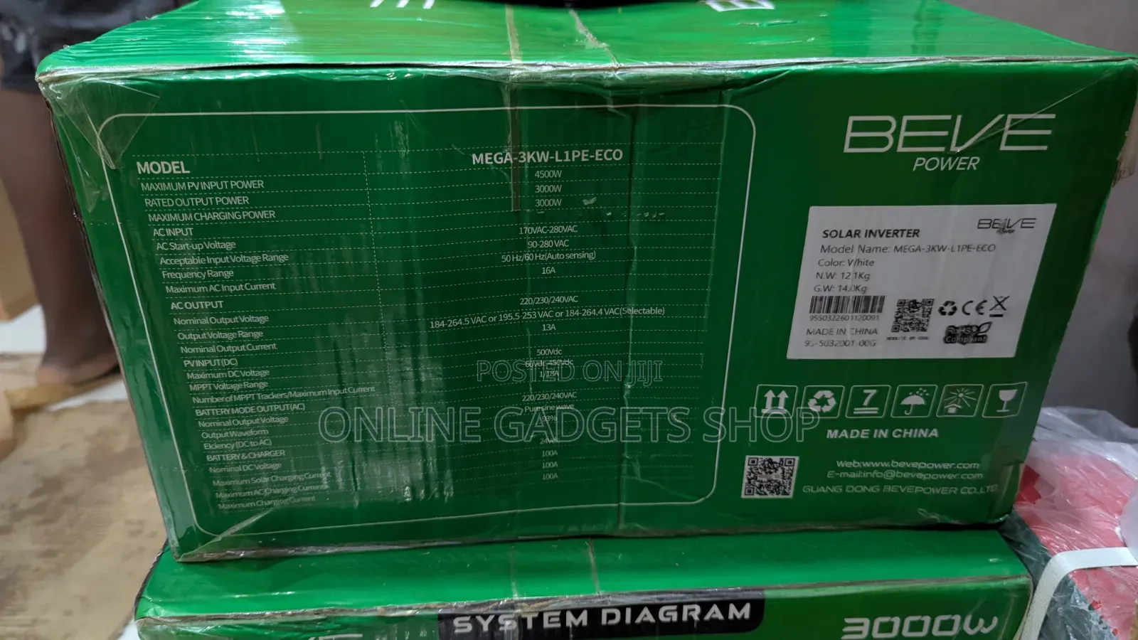 Beve 3000w 24v Hybrid Solar Inverter