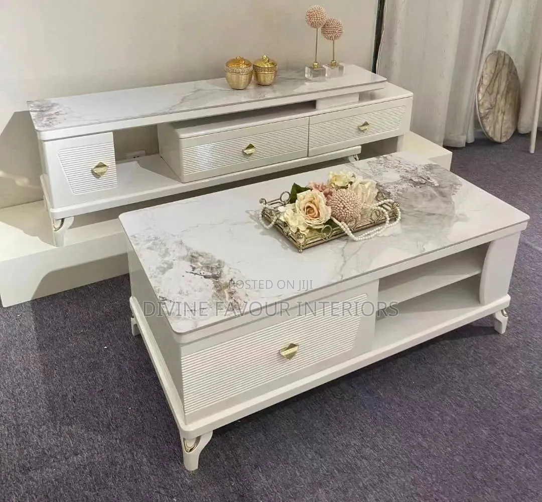 Walk Tv Stand With Center Table Sets