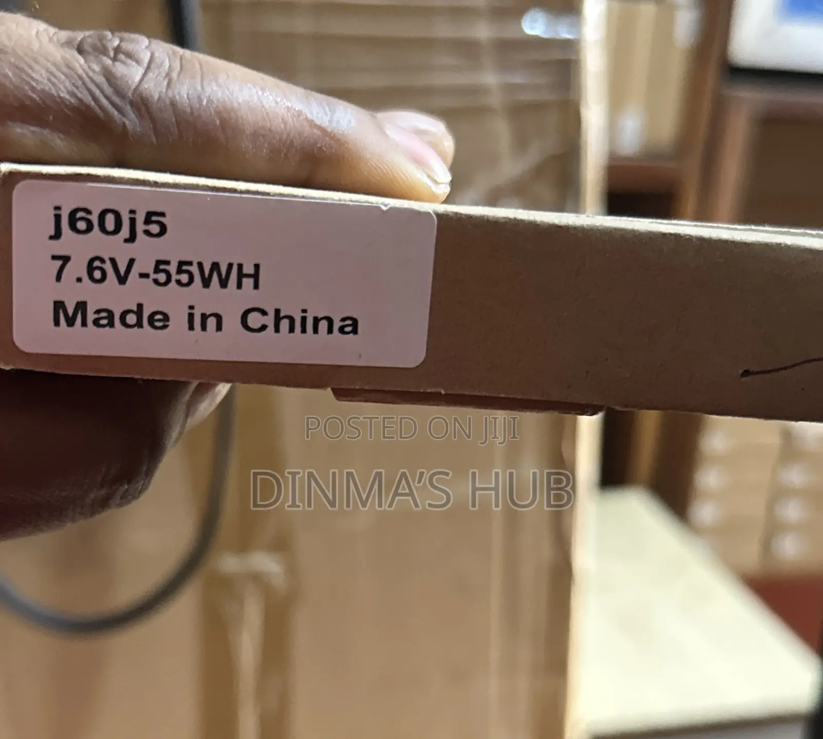 Dell J60j5, E7270, E7470 Laptop Battery