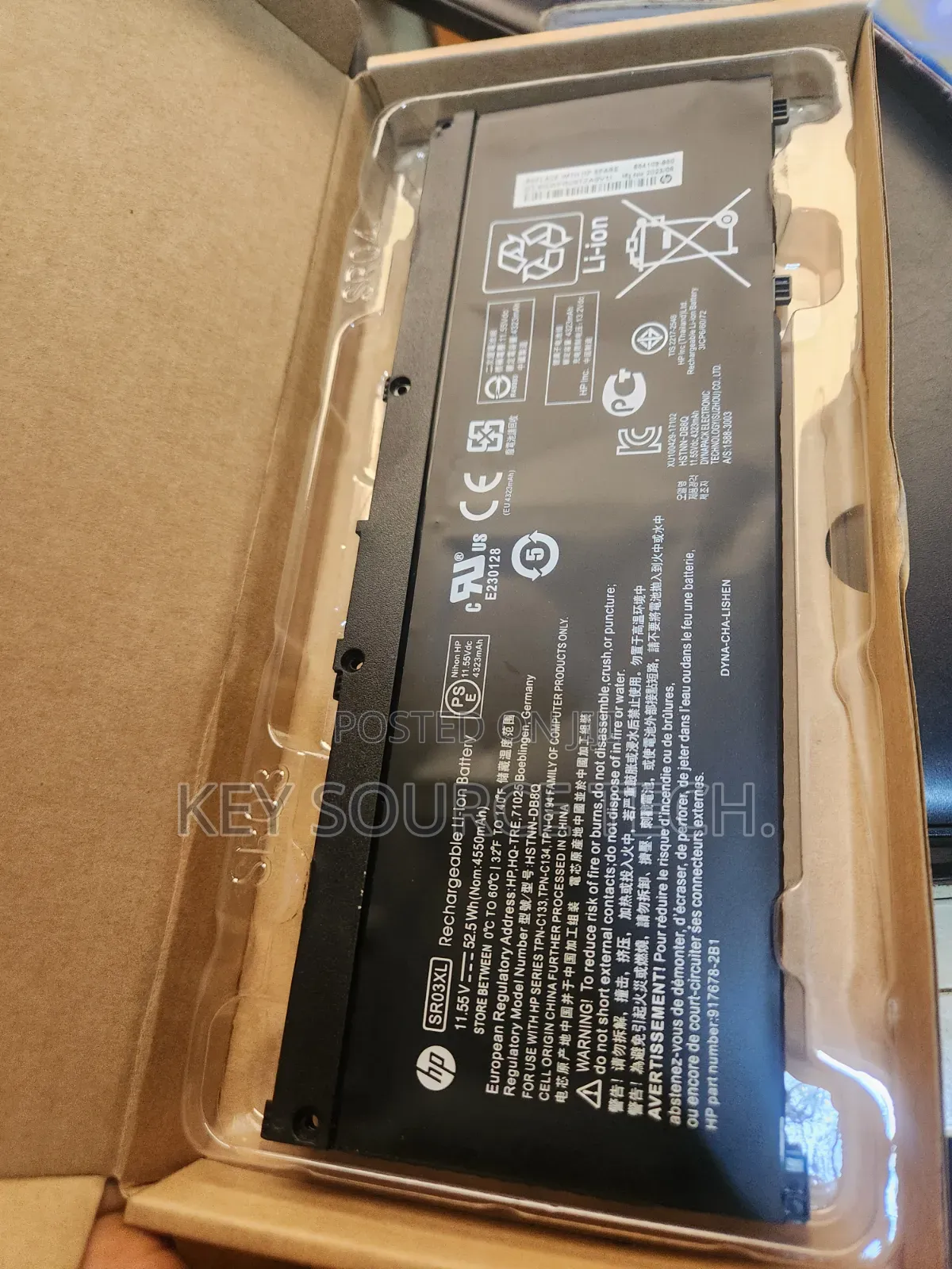 Battery Pavilion for Gaming 15-Cx0000 15-Cx0056wm 15-Cx0xxx 15-Cx0027t