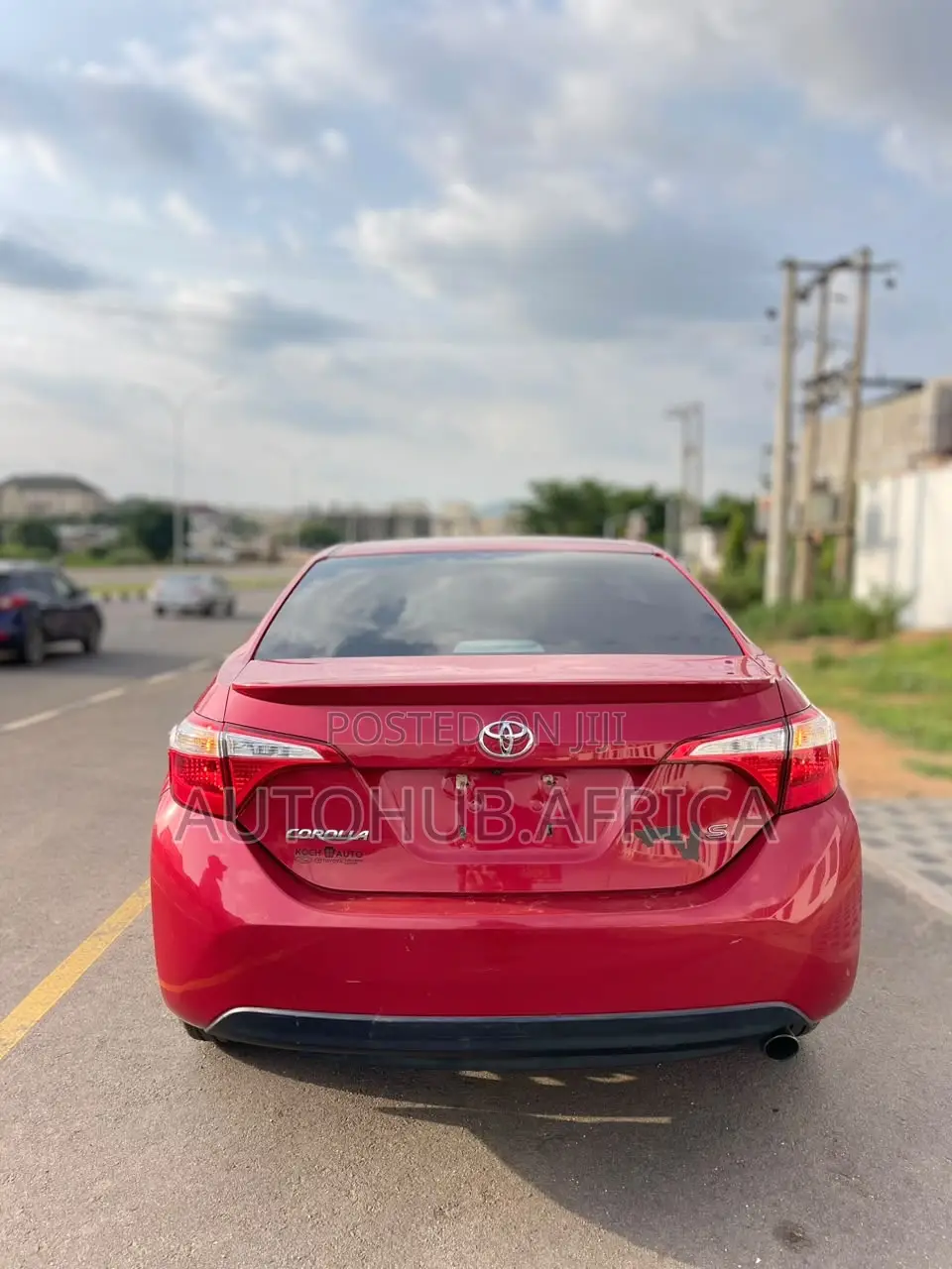 Toyota Corolla 2016 Red