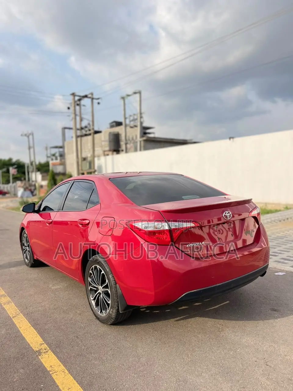 Toyota Corolla 2016 Red
