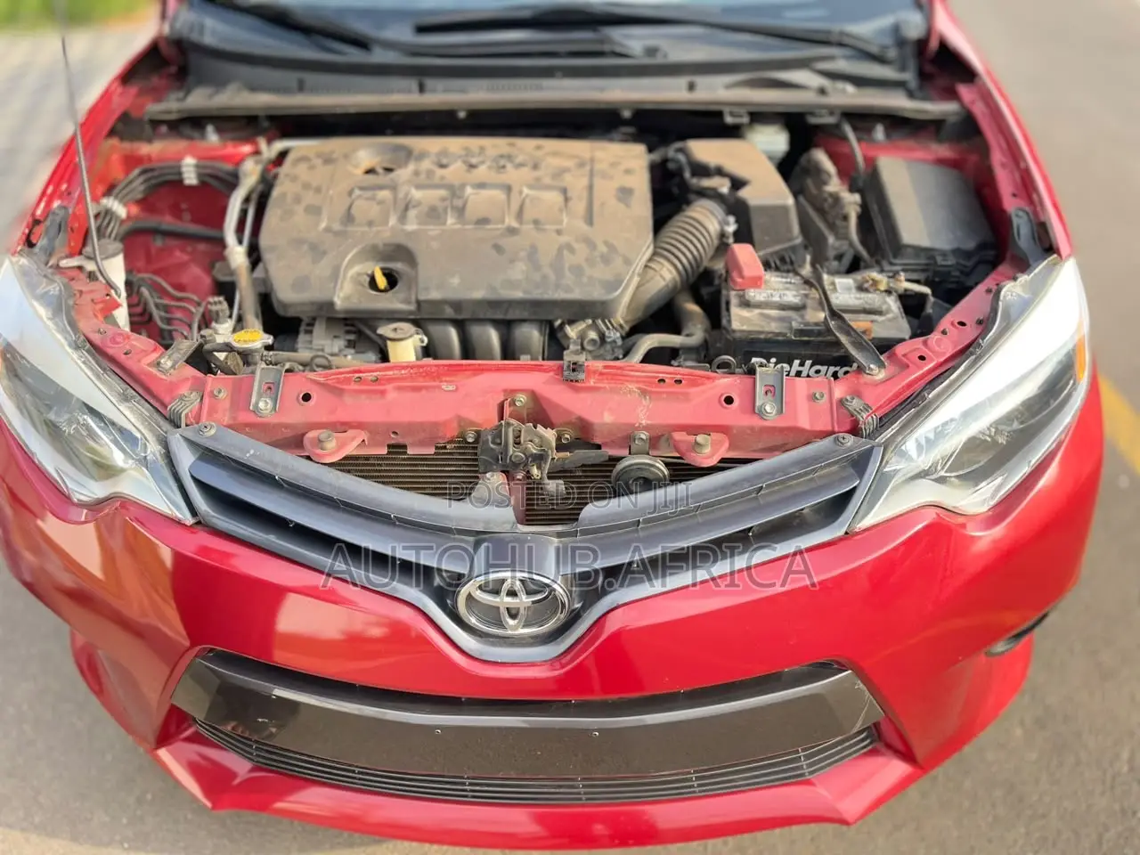 Toyota Corolla 2016 Red
