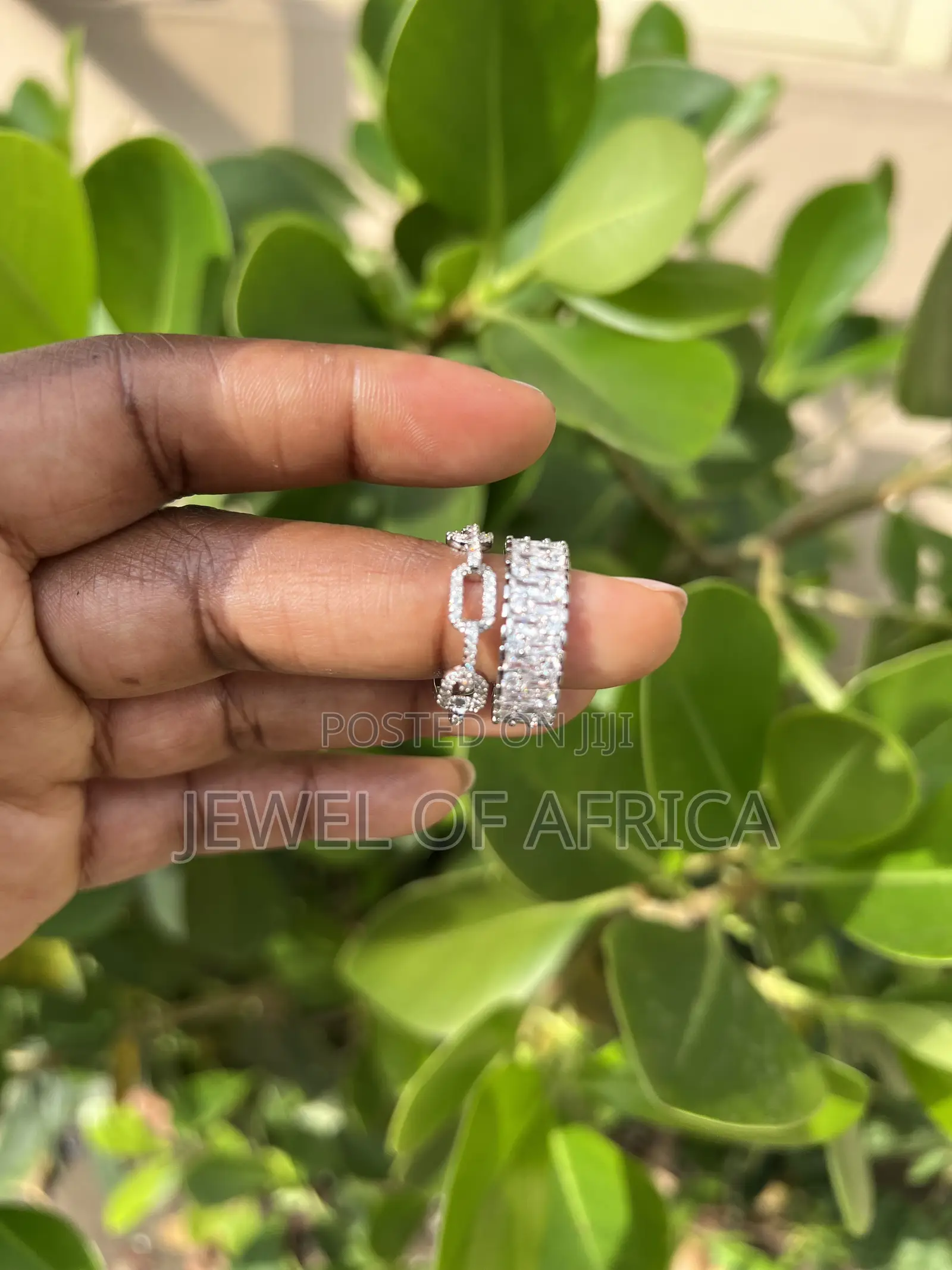 Cubic Zirconia Ring Set