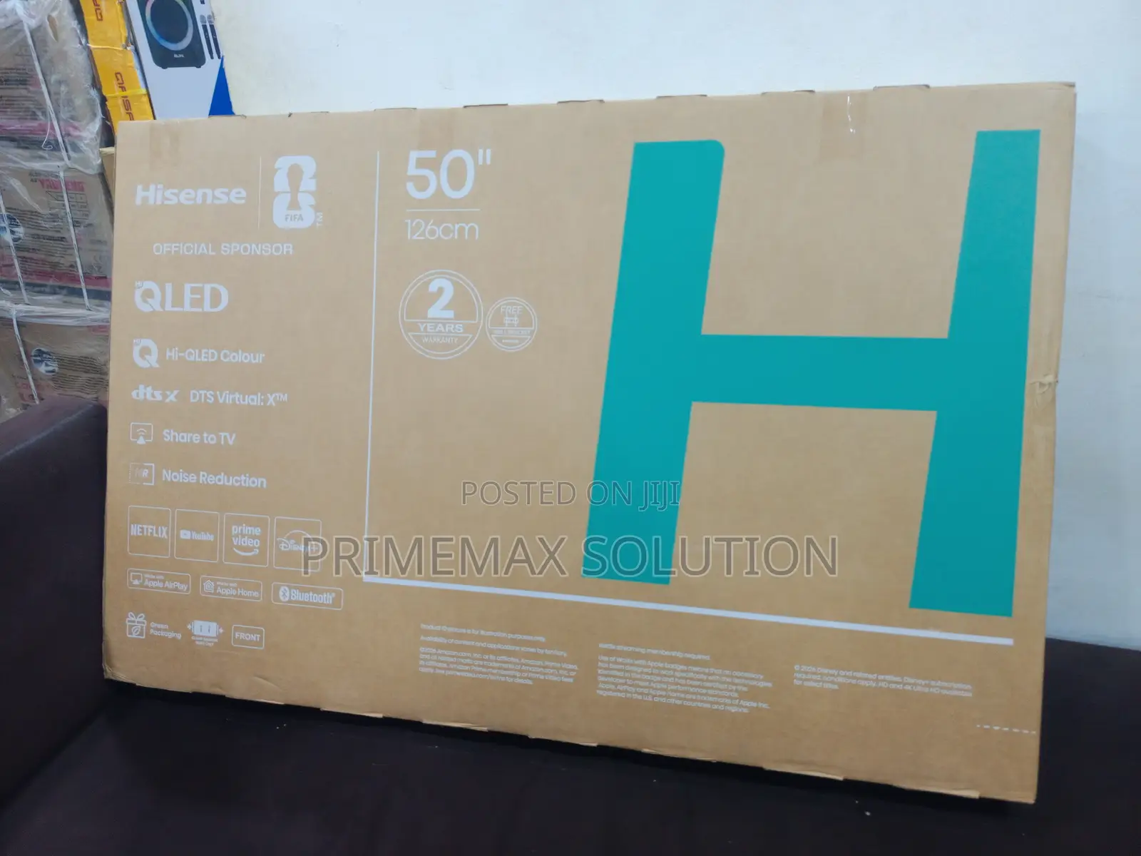 Hisense 50" Qled – Vibrant, Intelligent, Irresistible