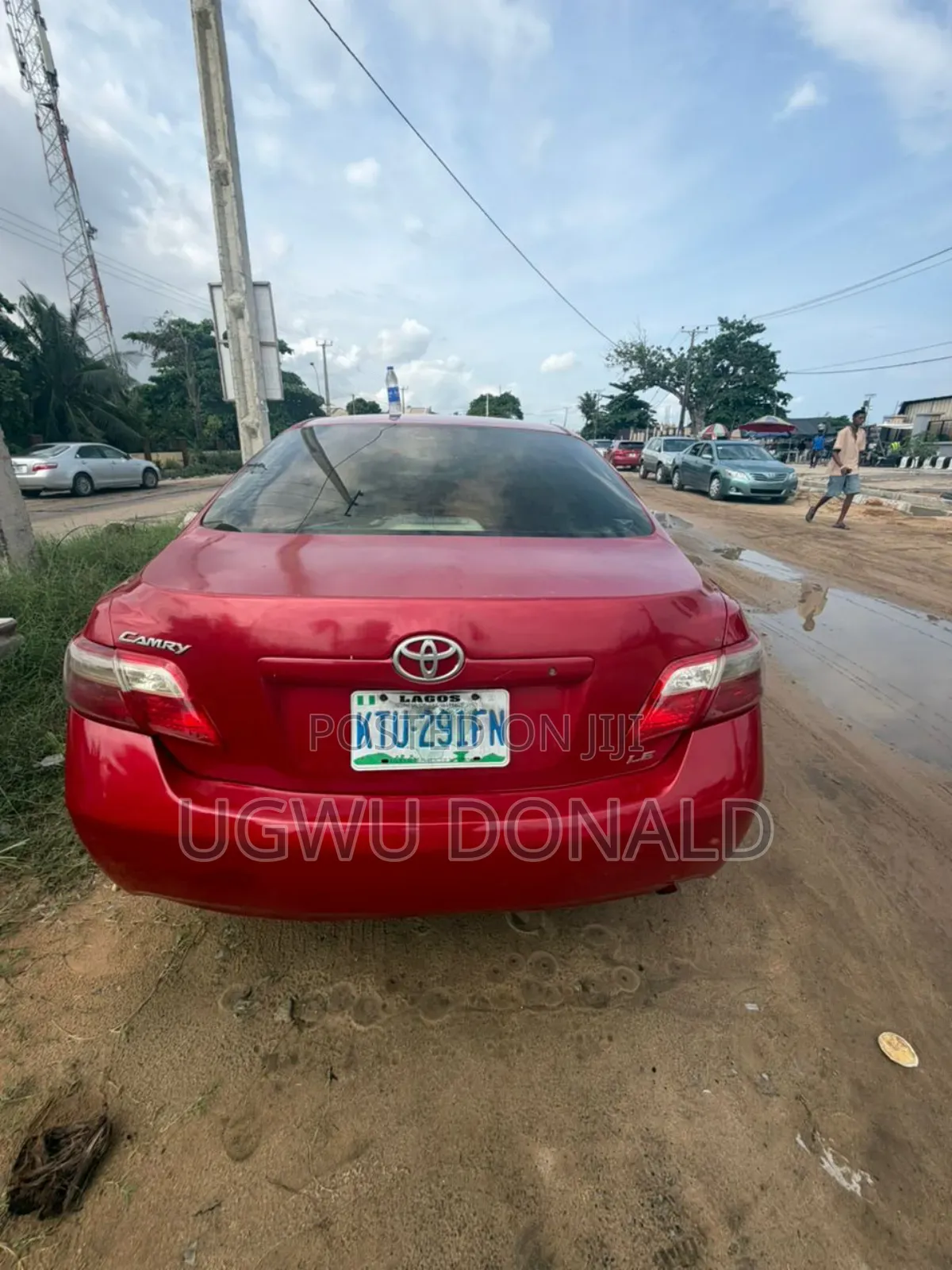 Toyota Camry LE 4dr Sedan (2.4L 4cyl 5A) 2008 Red
