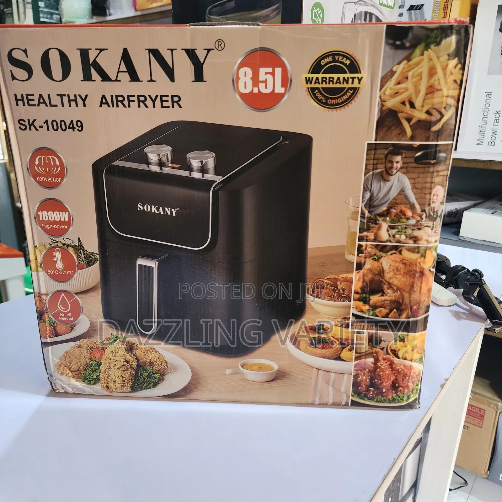 Sokany 8.5litres Healthy Air Fryer
