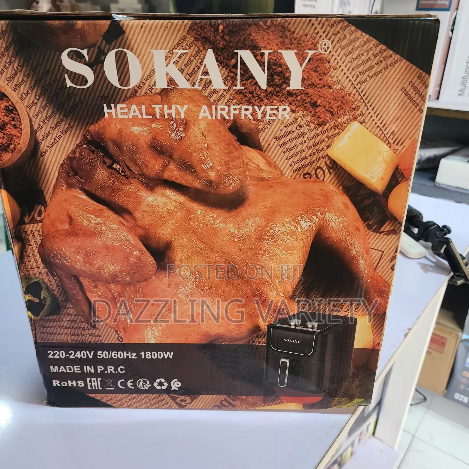 Sokany 8.5litres Healthy Air Fryer