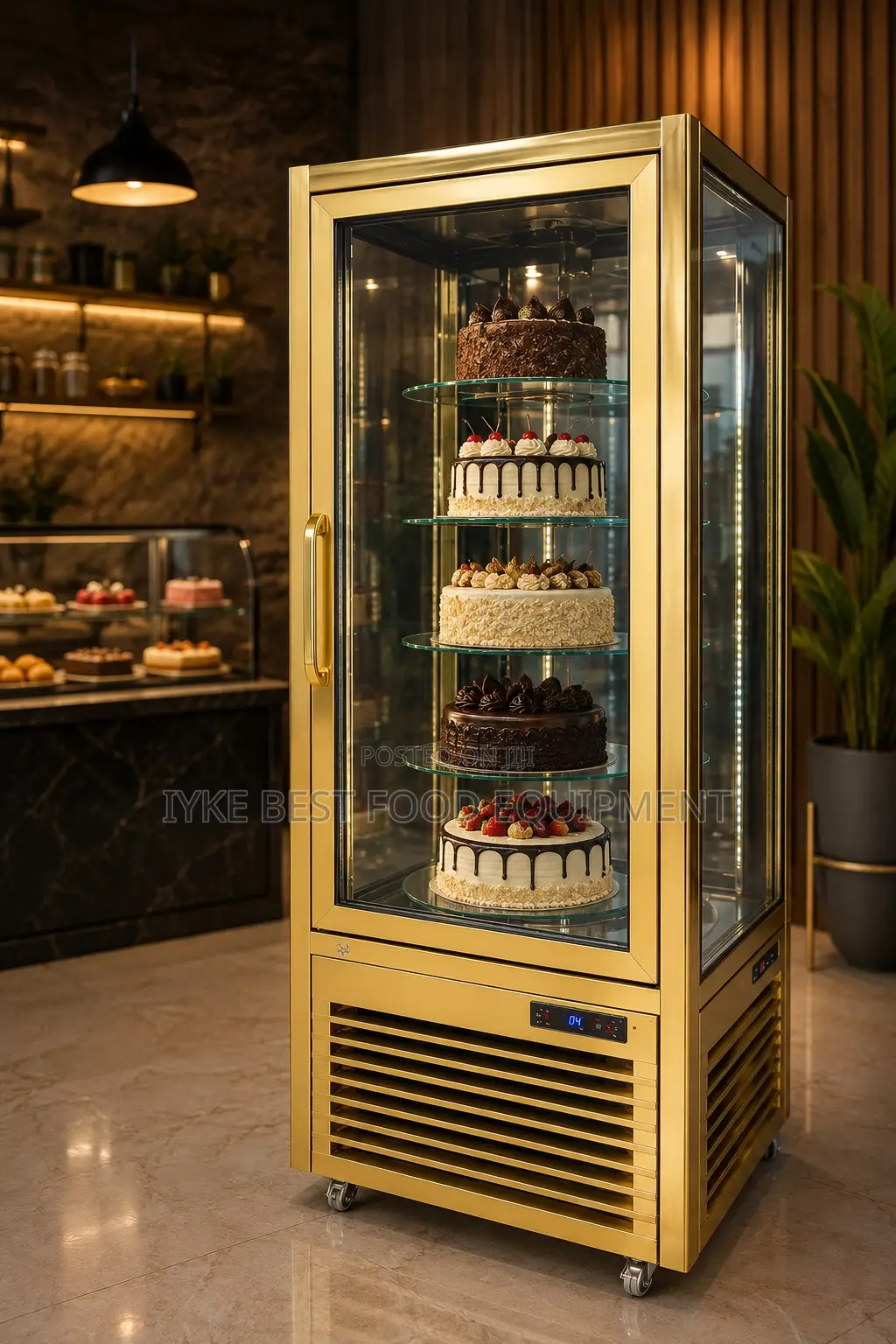 Rotary Cake Display Chiller