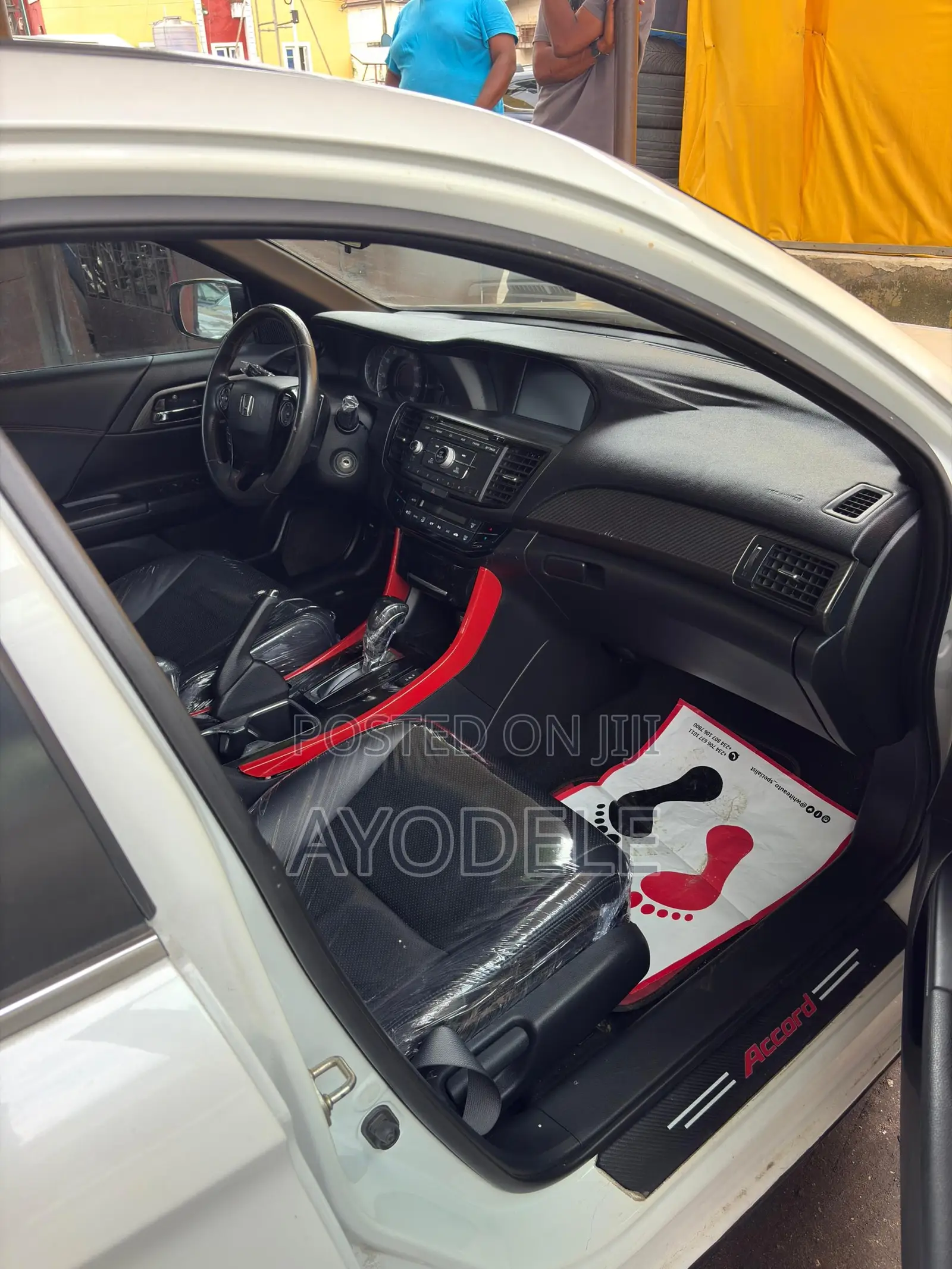 Honda Accord Sport 4dr Sedan FWD (2.4L 4cyl 2A) 2017 White