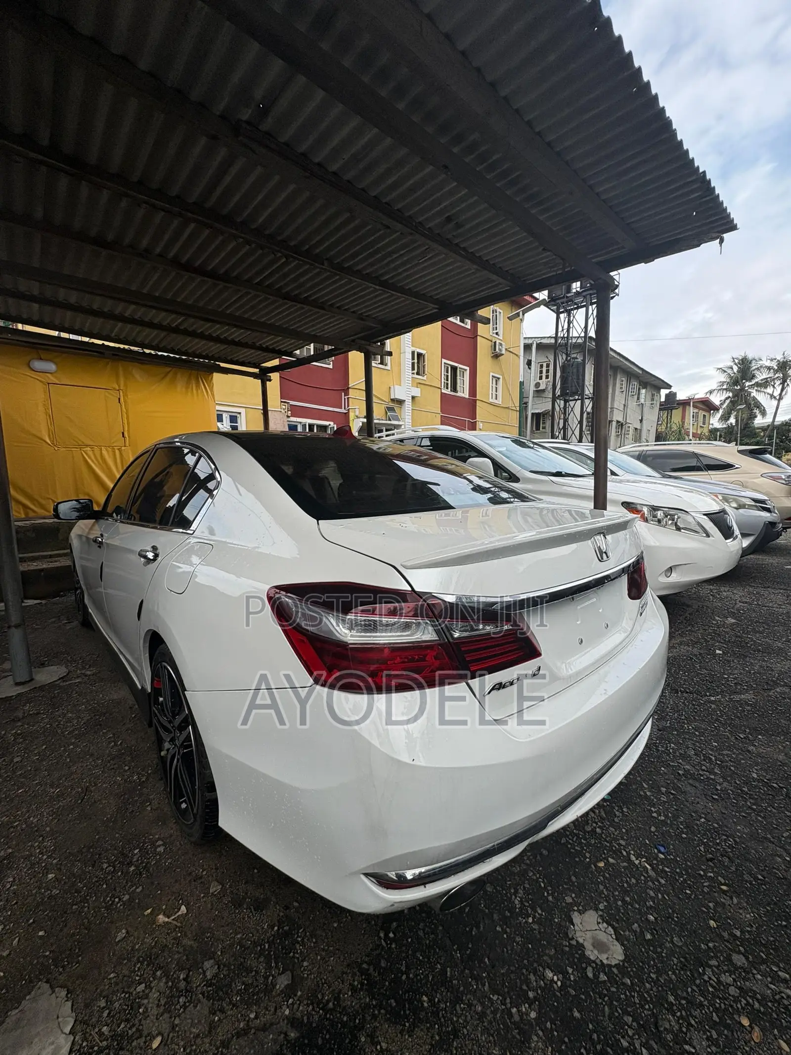 Honda Accord Sport 4dr Sedan FWD (2.4L 4cyl 2A) 2017 White