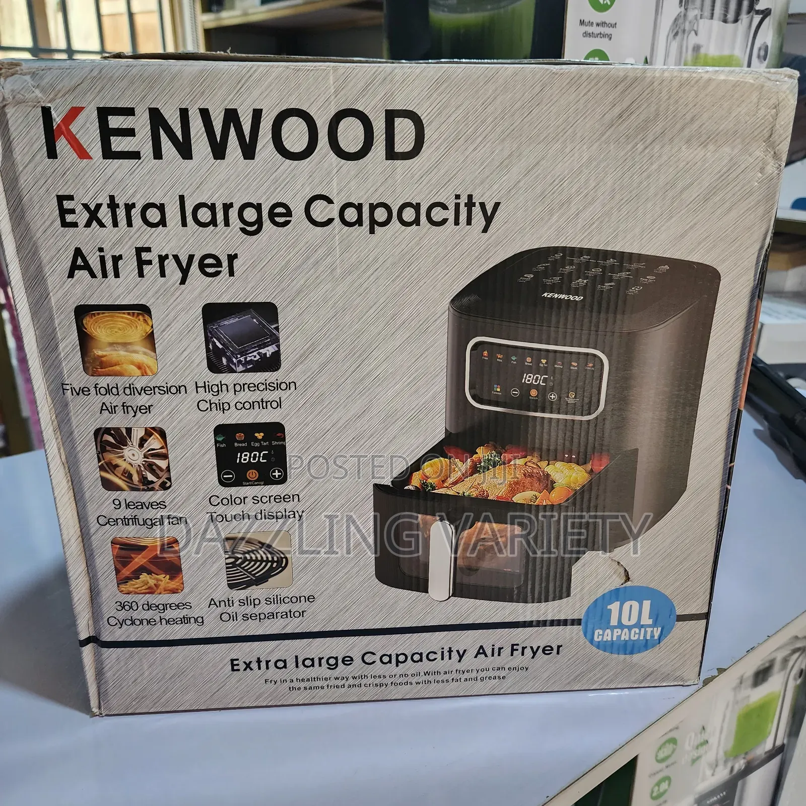 10litres Kenwood Digital Air Fryer