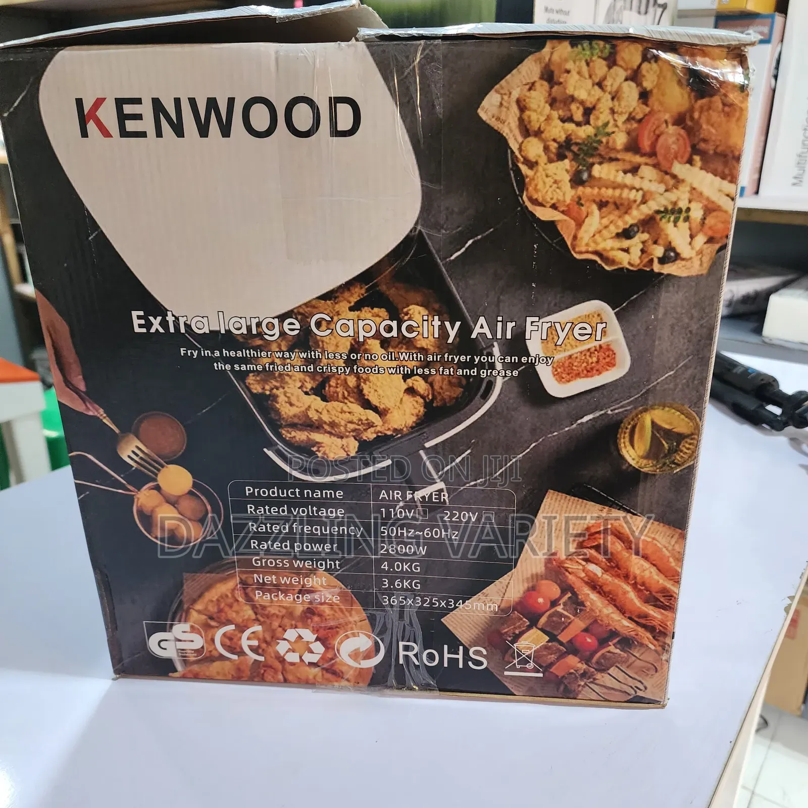 10litres Kenwood Digital Air Fryer