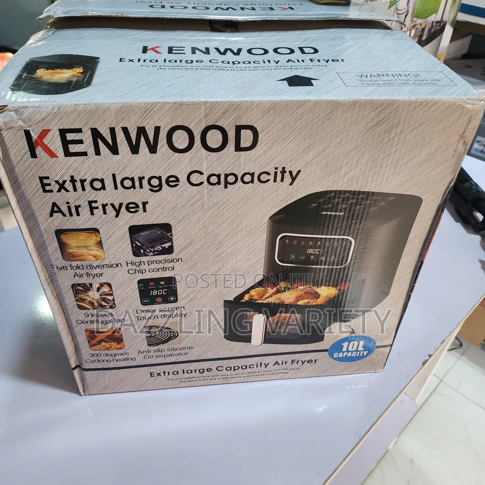 10litres Kenwood Digital Air Fryer