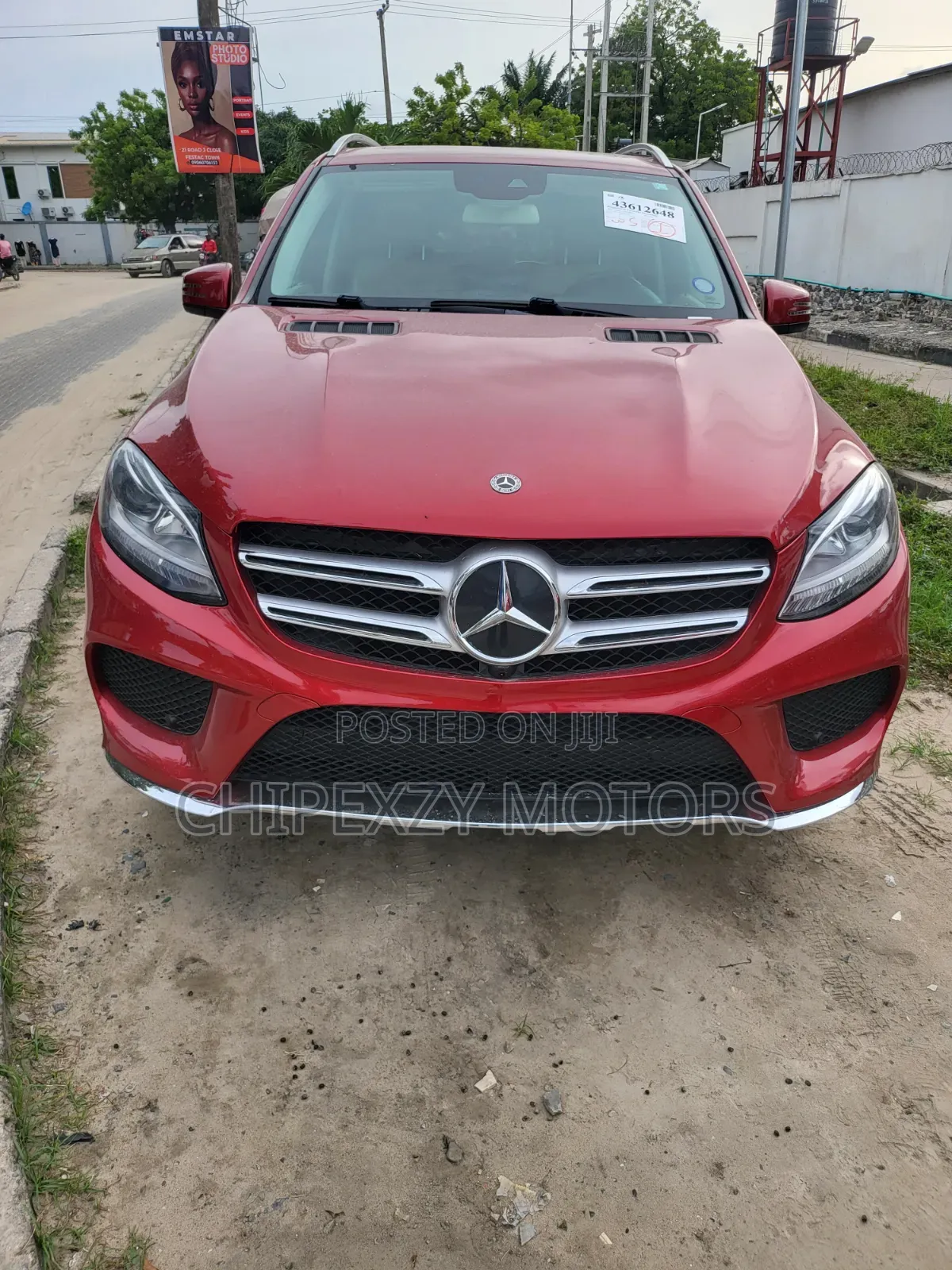 Mercedes-Benz GLE-Class 2016 Red