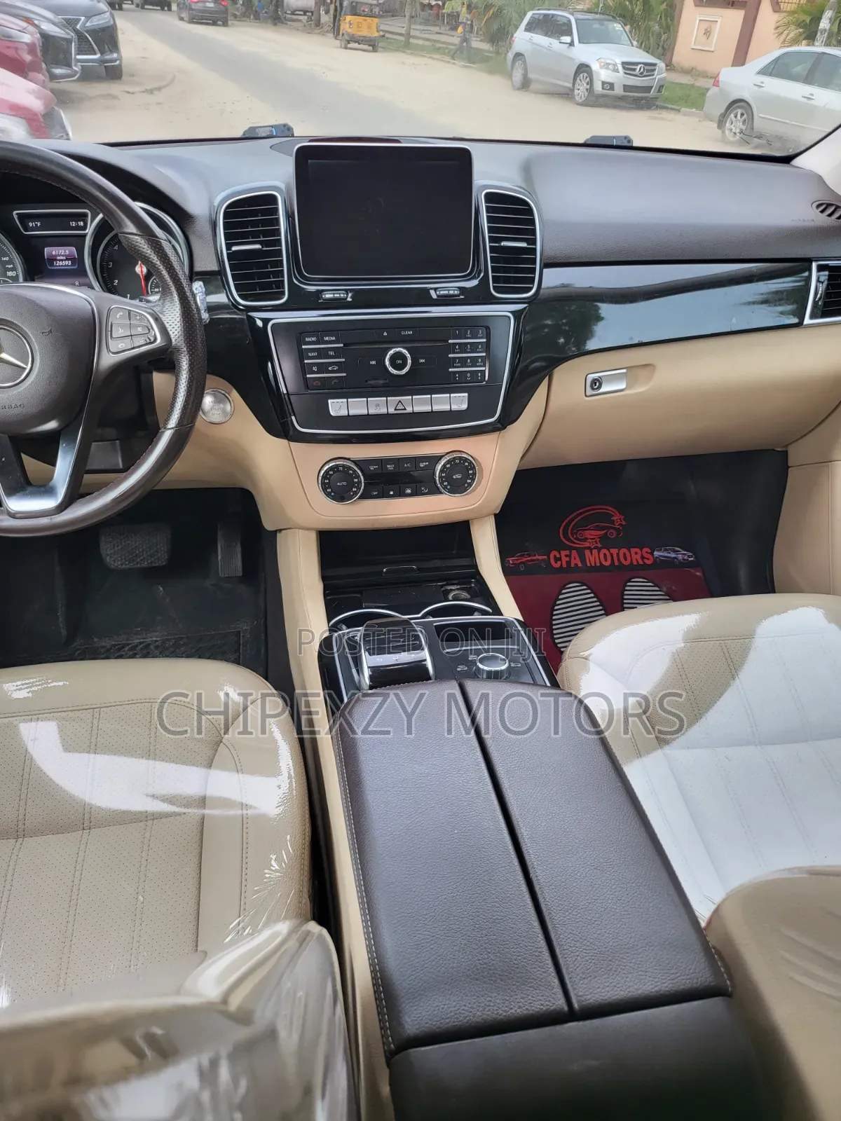 Mercedes-Benz GLE-Class 2016 Red