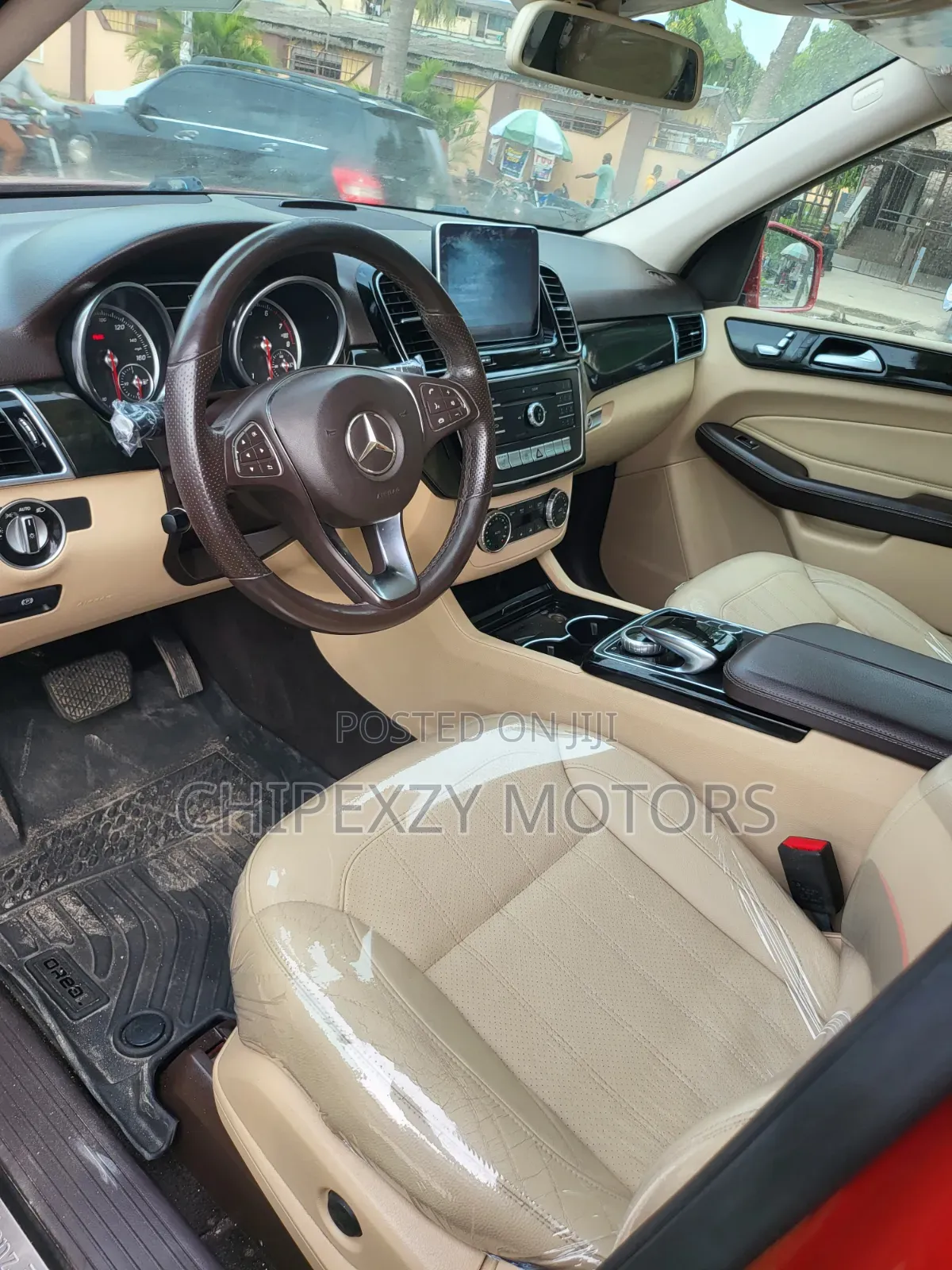 Mercedes-Benz GLE-Class 2016 Red