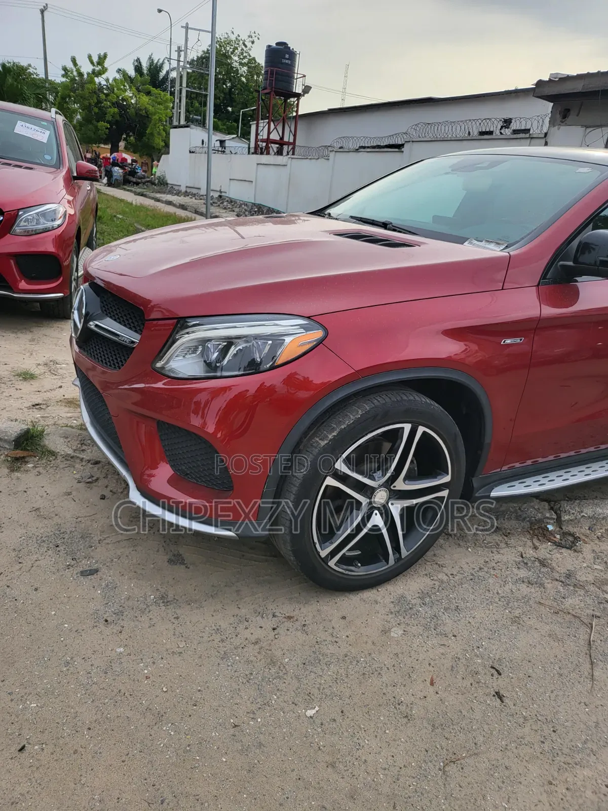 Mercedes-Benz GLE-Class 2016 Red