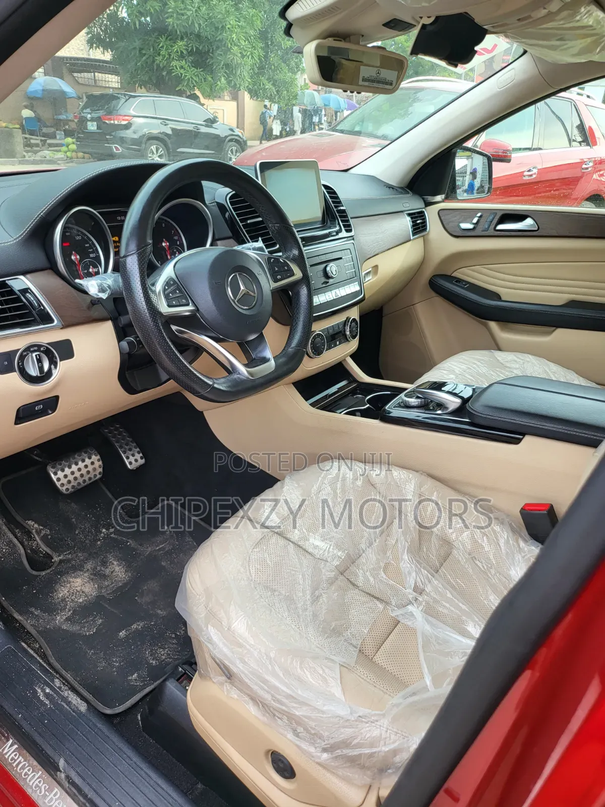 Mercedes-Benz GLE-Class 2016 Red