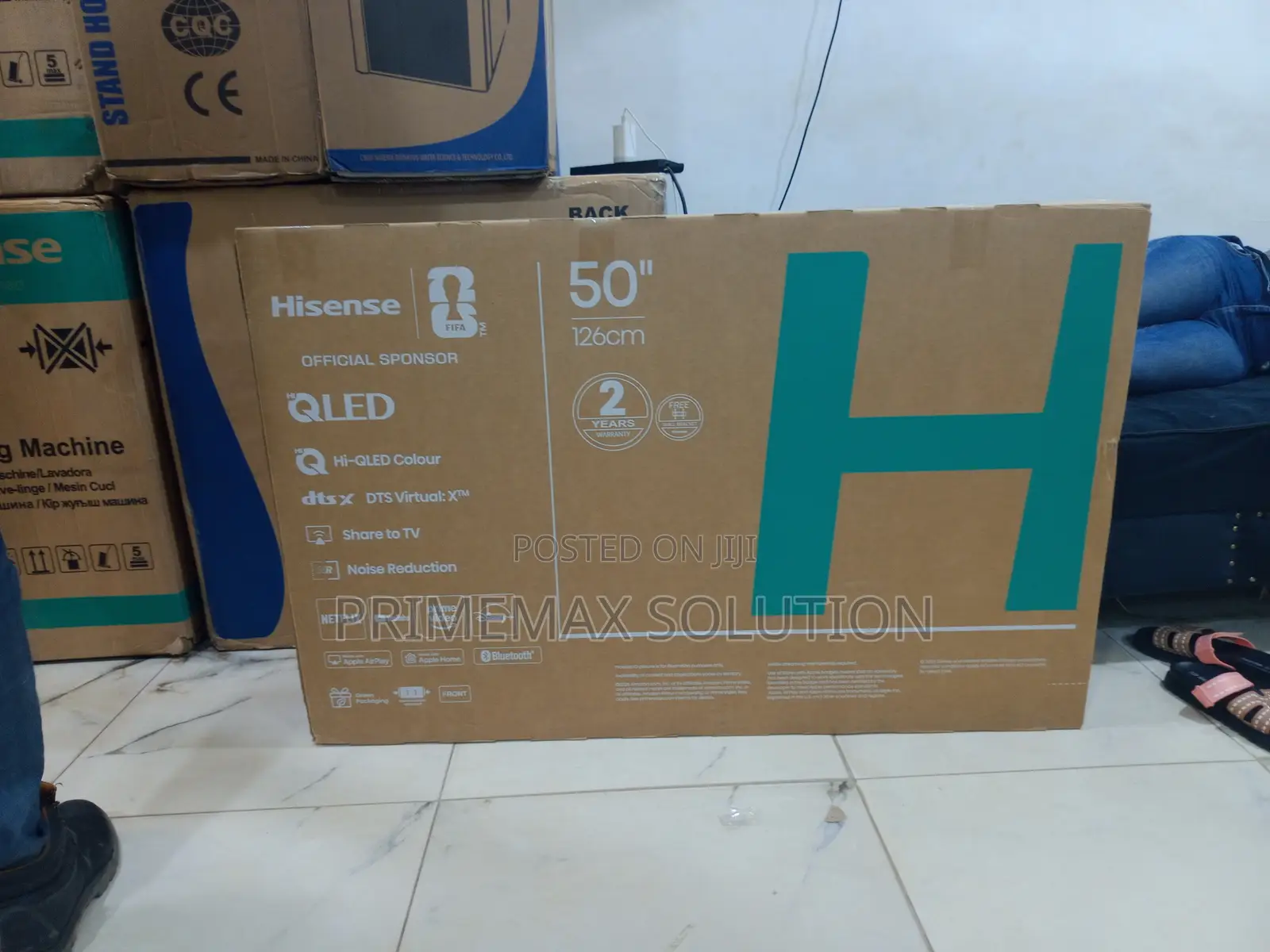 Hisense 50" Qled – Colors Bursting With Life