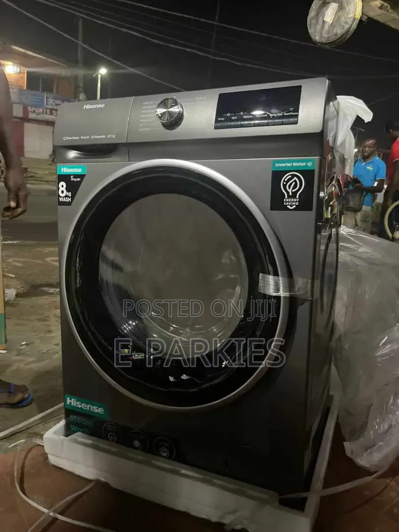Hisense Front Loader Washing Machine Inverter 8kg