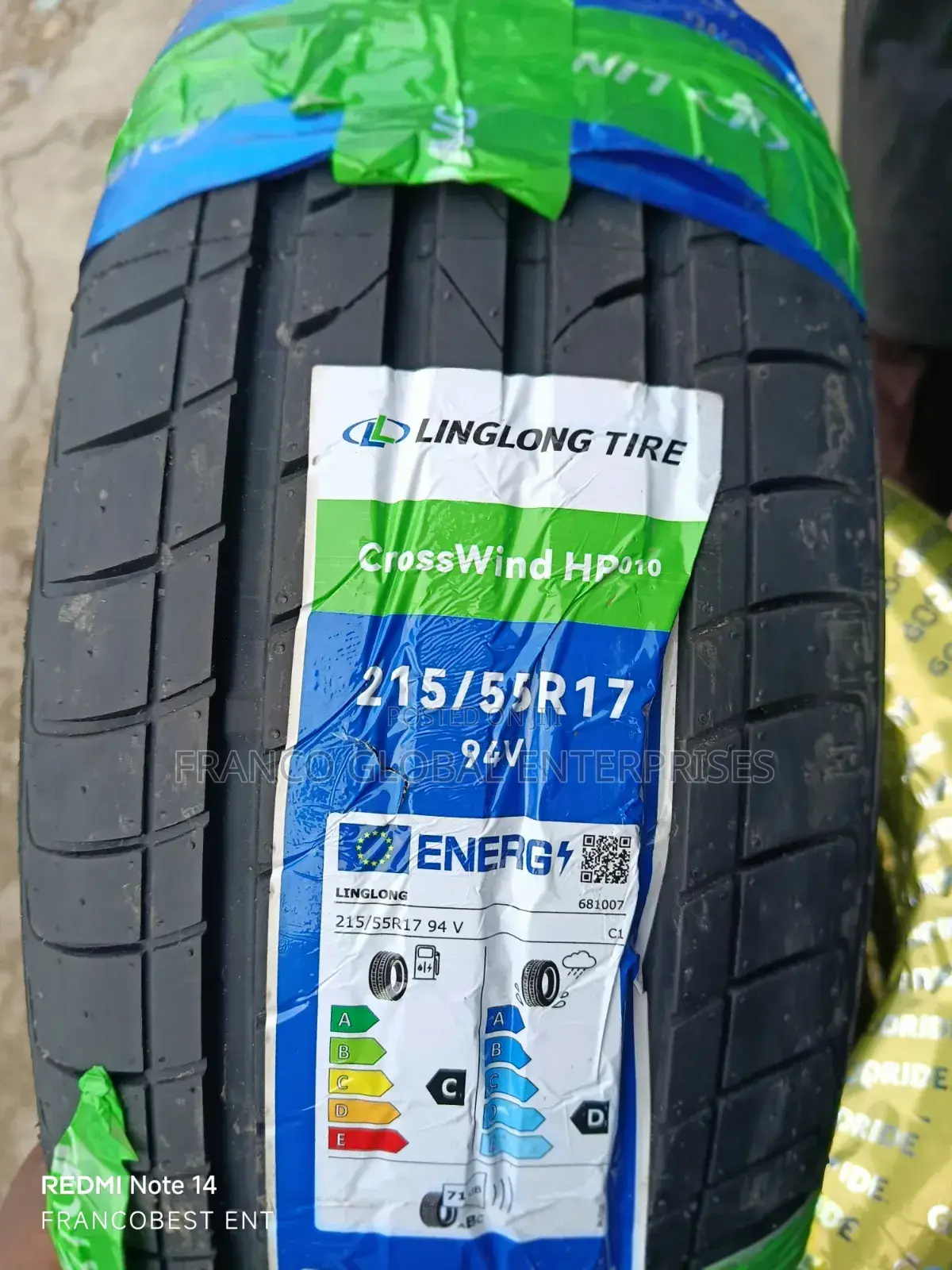 215/55r17 Linglong Tyre