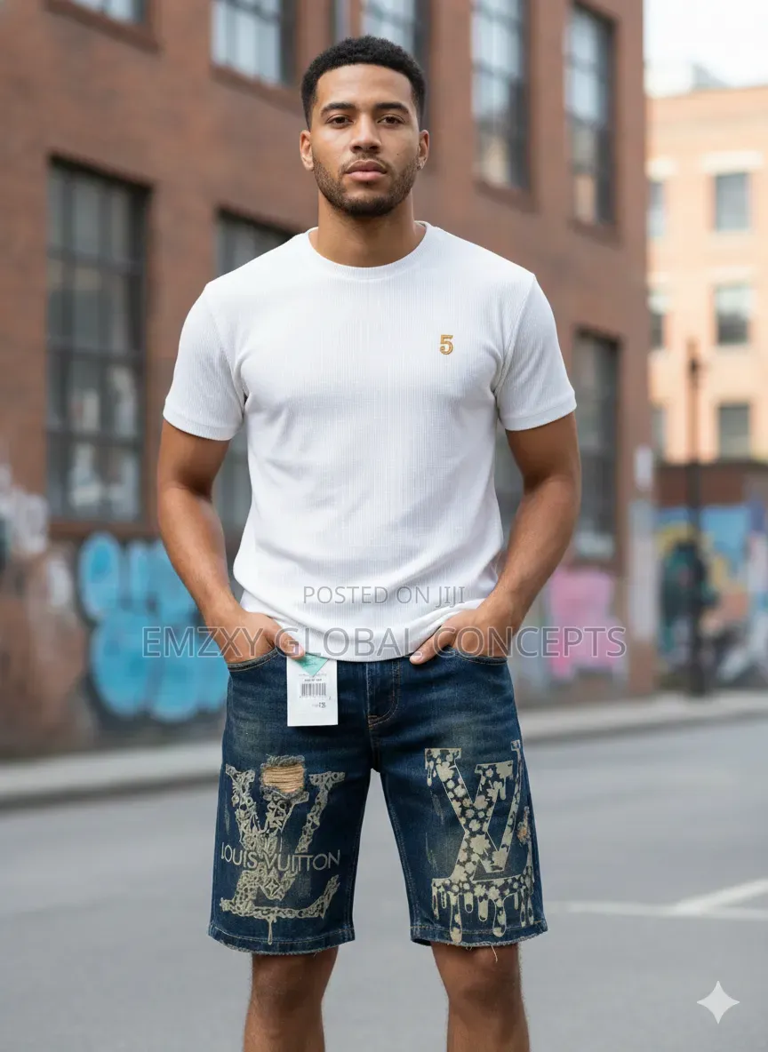 Lv Jeans Short
